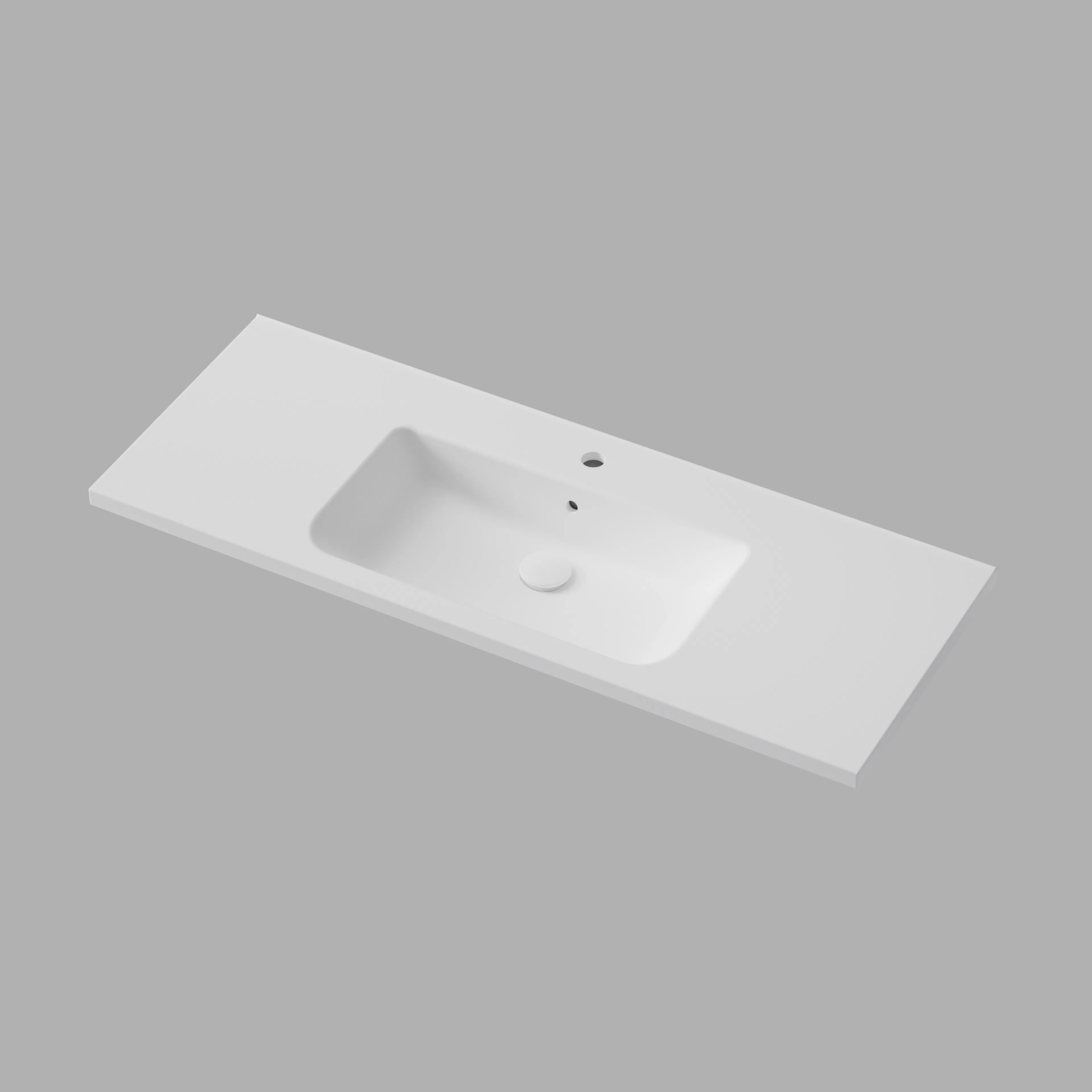 Tvättställ Shape 120, Glossy White, Porslin 1220