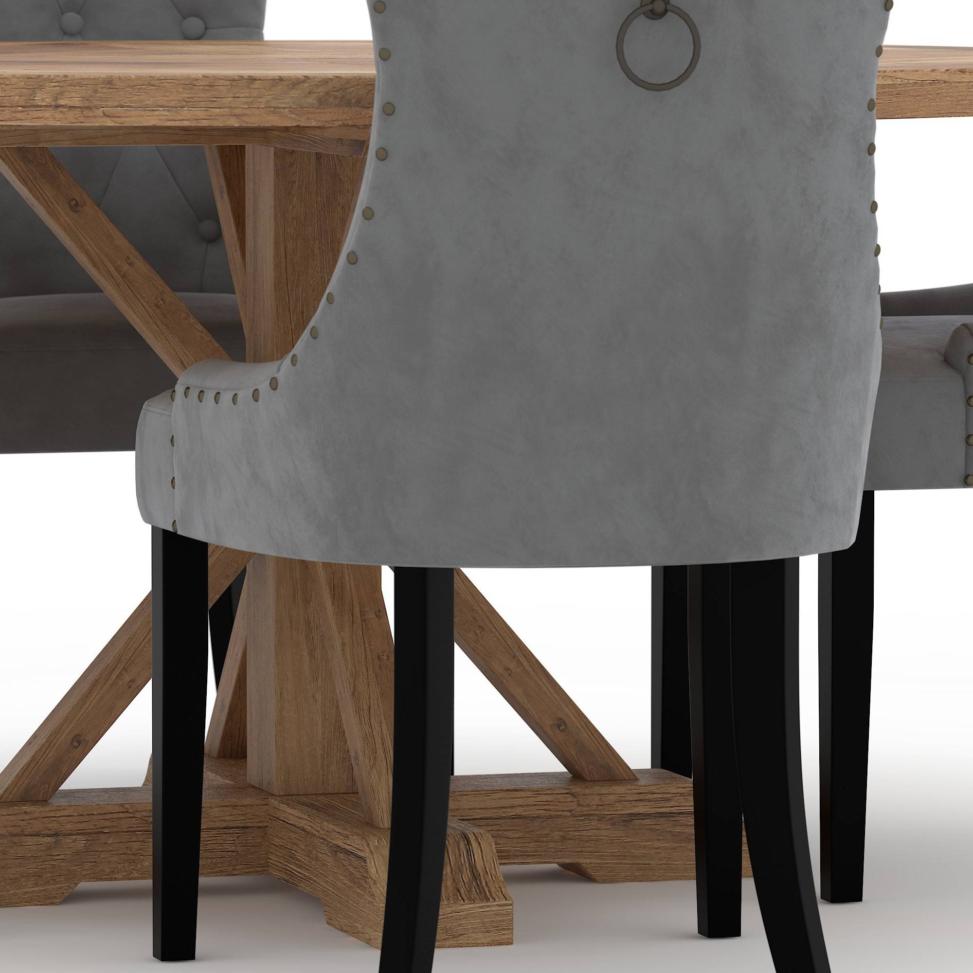 Matgrupp Bloomington Lyon Runt Matbord 150 cmmed 4 Viktoria Matstol