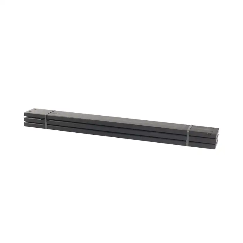 Plankor till PIPE - 6 st.28x120 mm x 60 cm Tryckimpregnerad Svart, 6 st