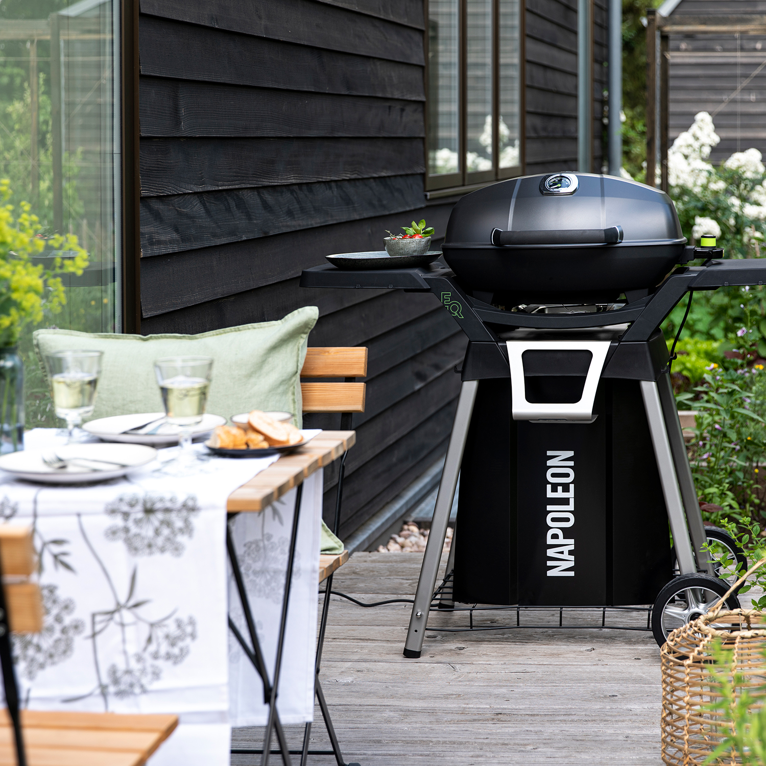 Gasolgrill Napoleon PRO285-X Bärbar Grill med 2 Brännare & Gjutjärnsgaller