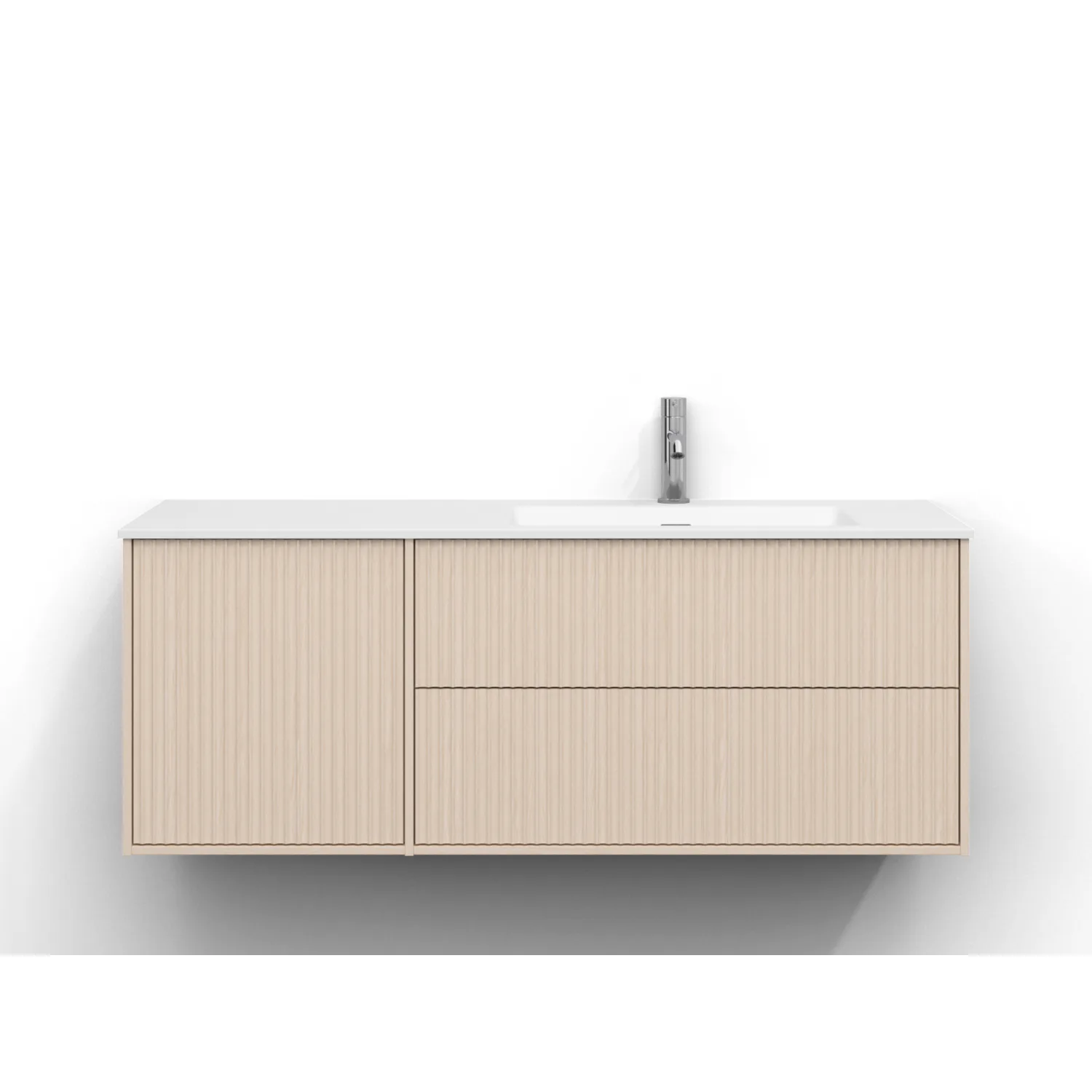 Tvättställsskåp Svedbergs Epos 120x45 med 2+1 Lådor