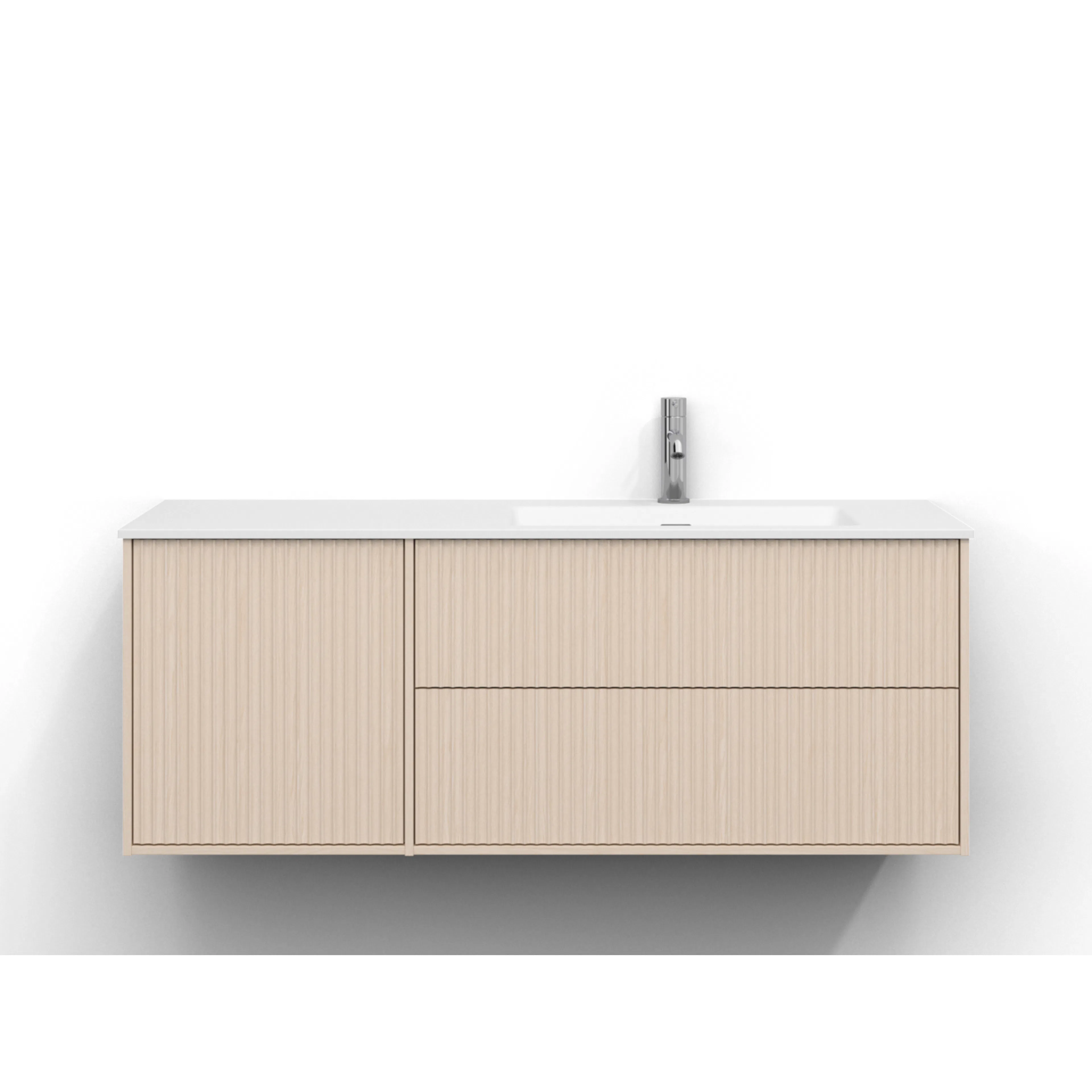 Tvättställsskåp Svedbergs Epos 120x45 med 2+1 Lådor