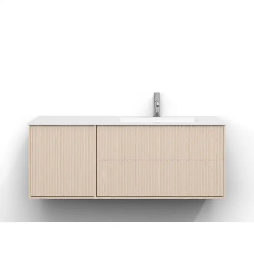Epos Udel 120H V.Ask 1+2L Svl Vit Ask, Front: Svall, Placering: Höger