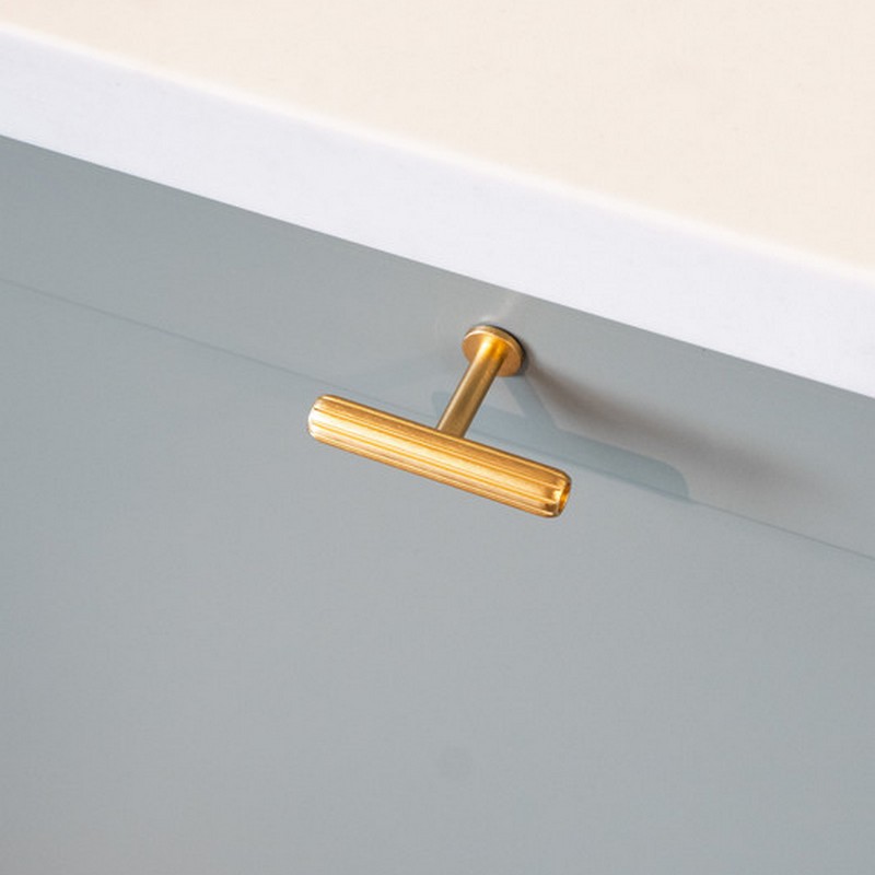 Knopp Beslag Design T Rille Mini