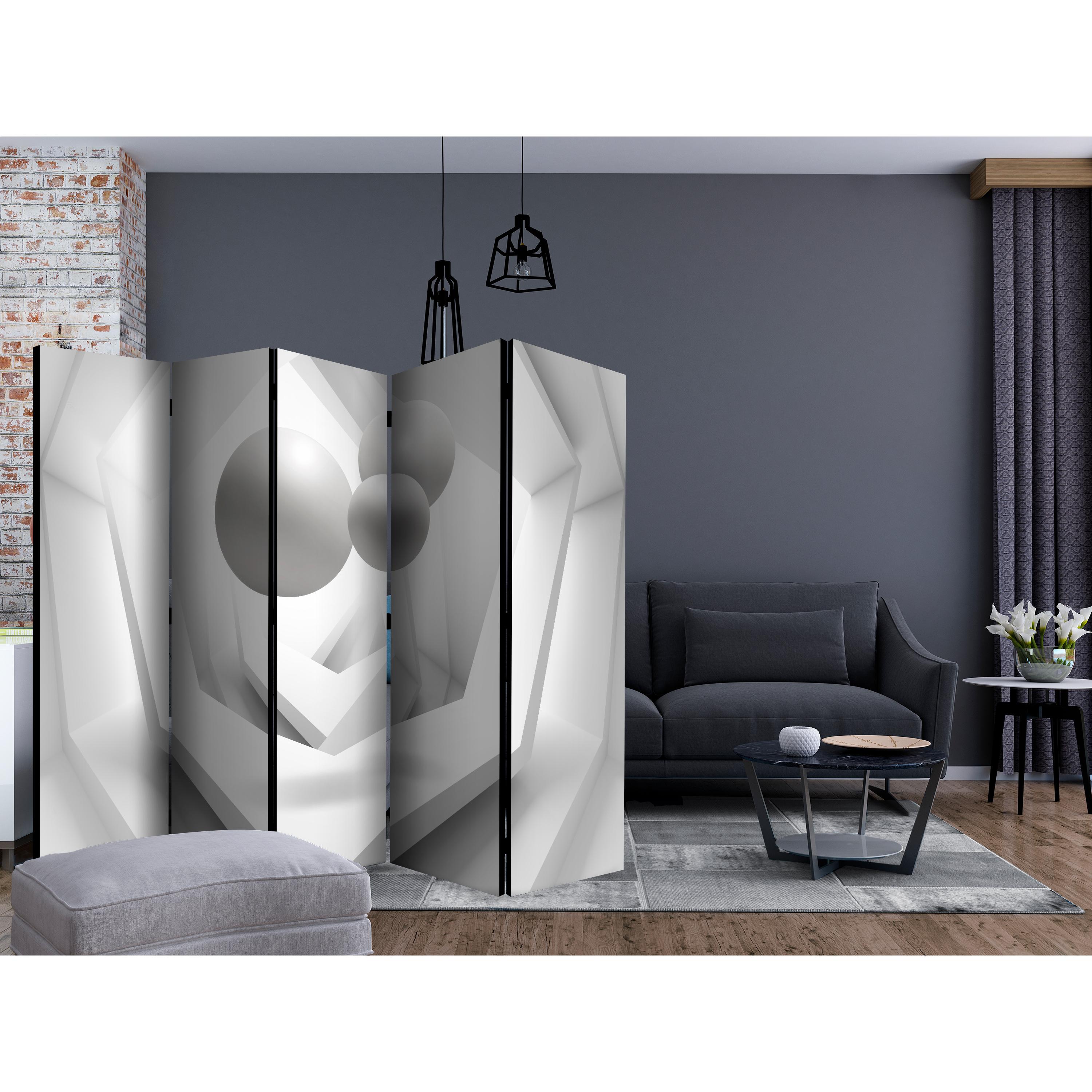 Rumsavdelare Skärmvägg Arkiio White Imagination II 225x172 cm