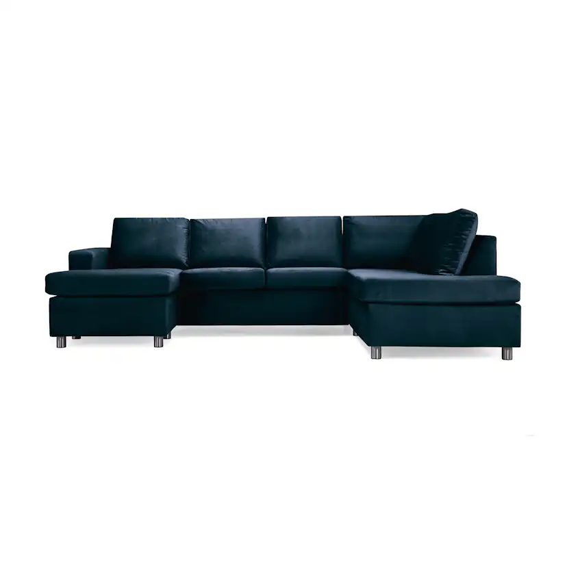 4-sitssoffa Basic Home Crazy U-formad med Divan och Schäslong Large 285 cm