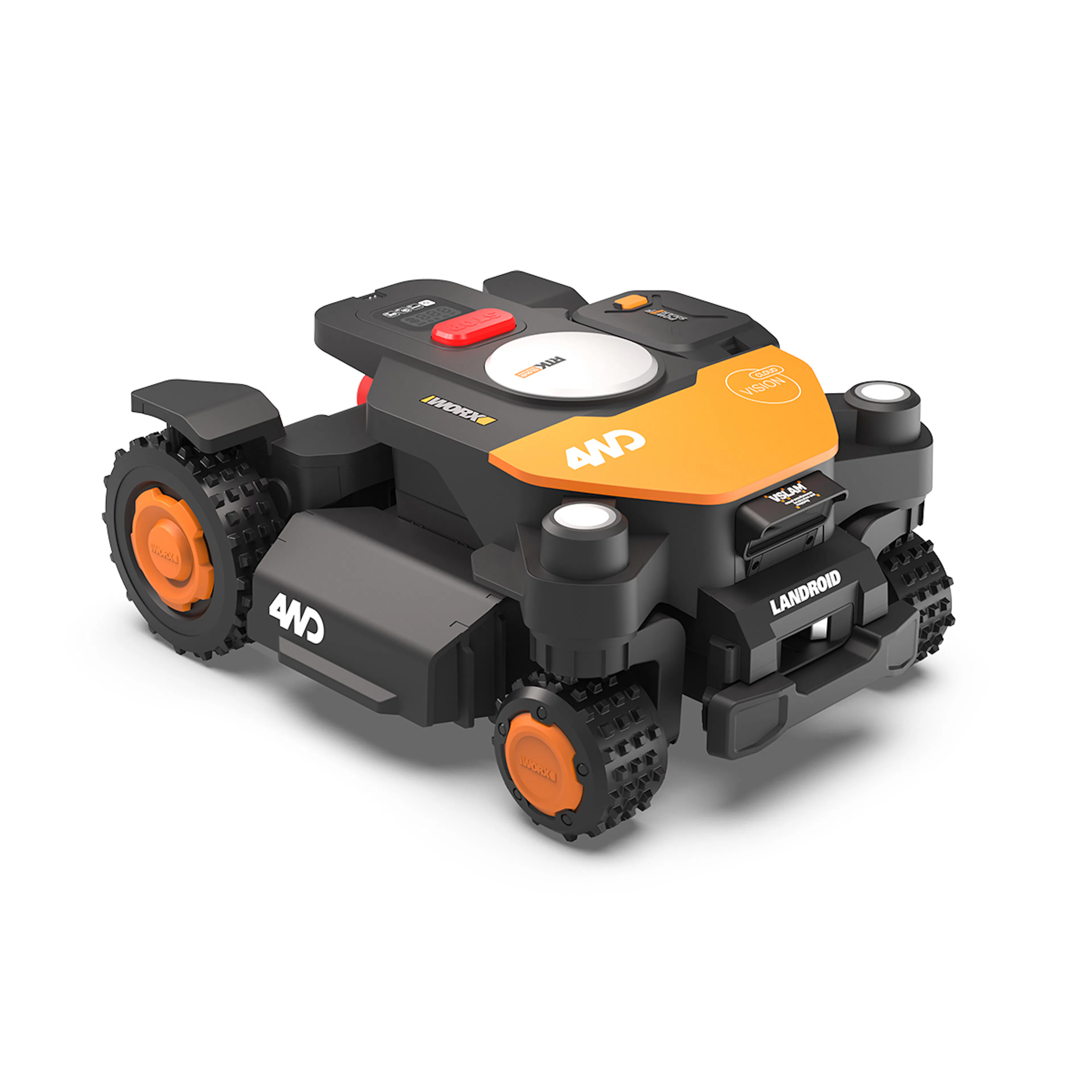 Robotgräsklippare Worx Landroid Vision Cloud AWD 2000m² Utan Slinga