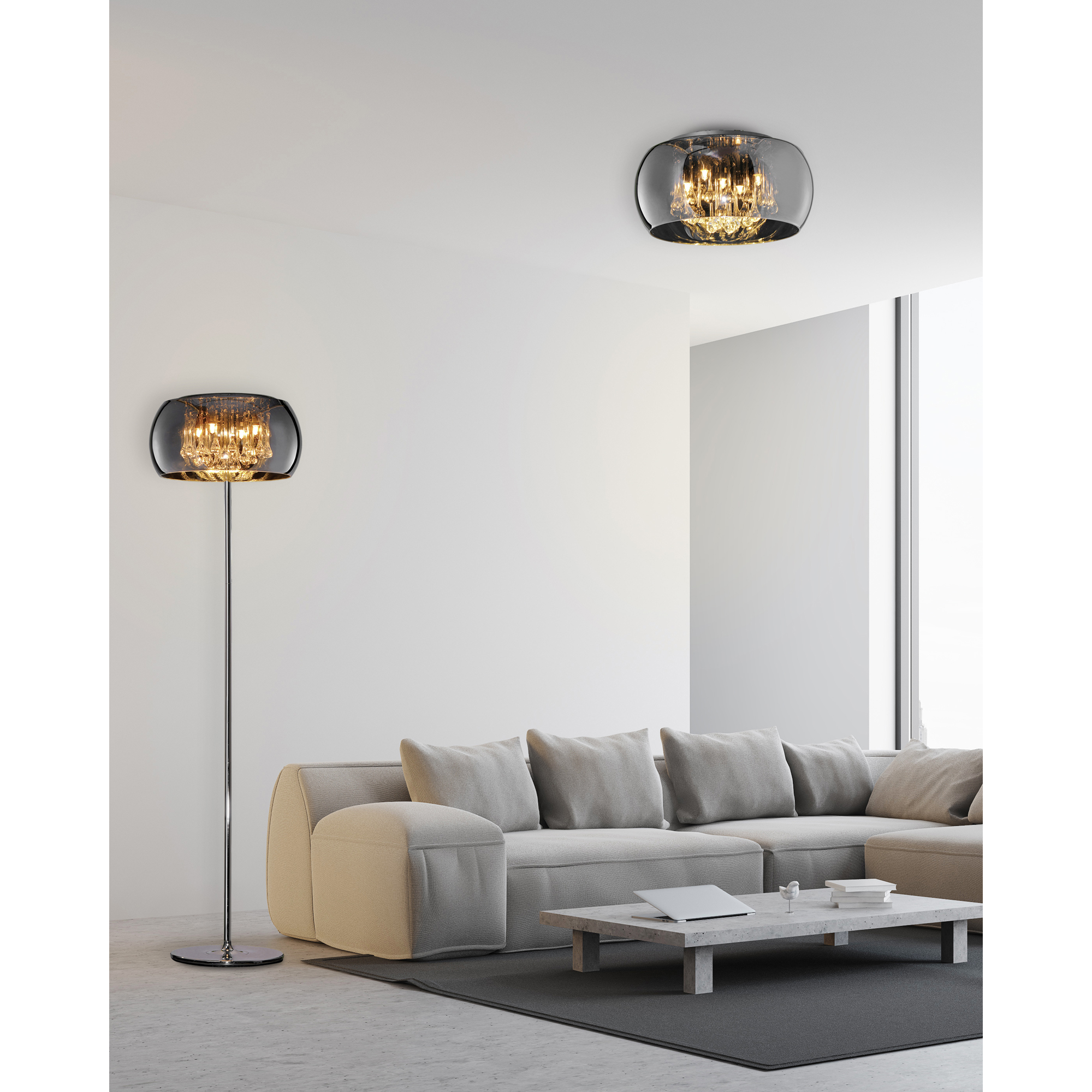 Plafond Trio Vapore 5L G9