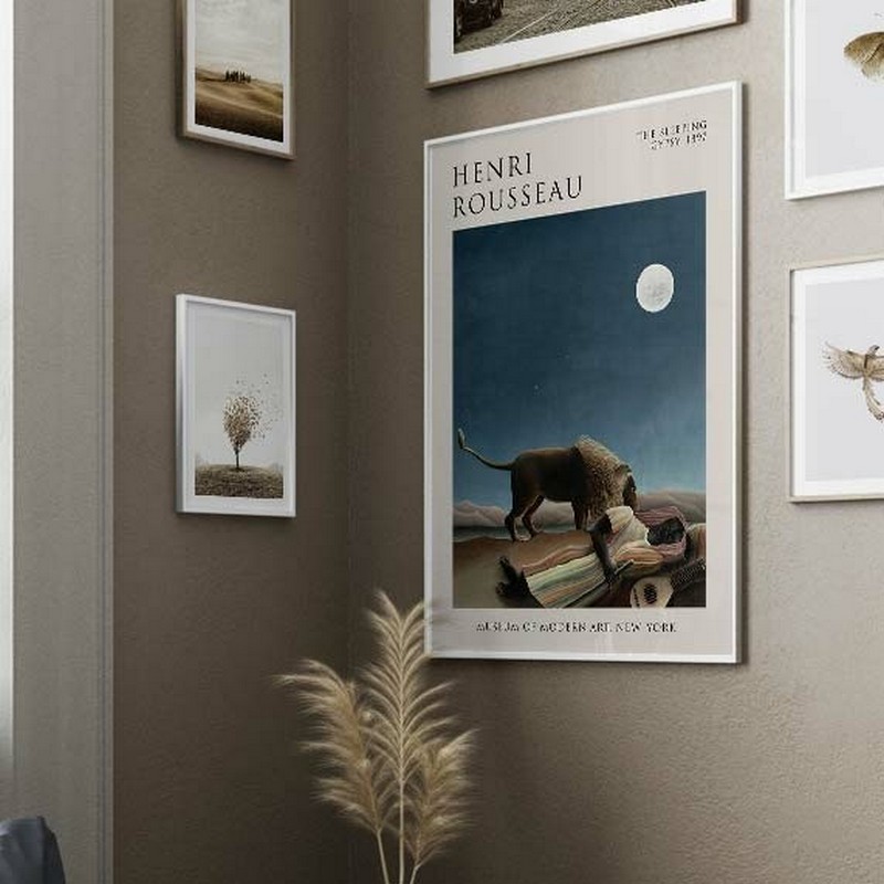 Poster Gallerix The Sleeping Gypsy By Henri Rousseau
