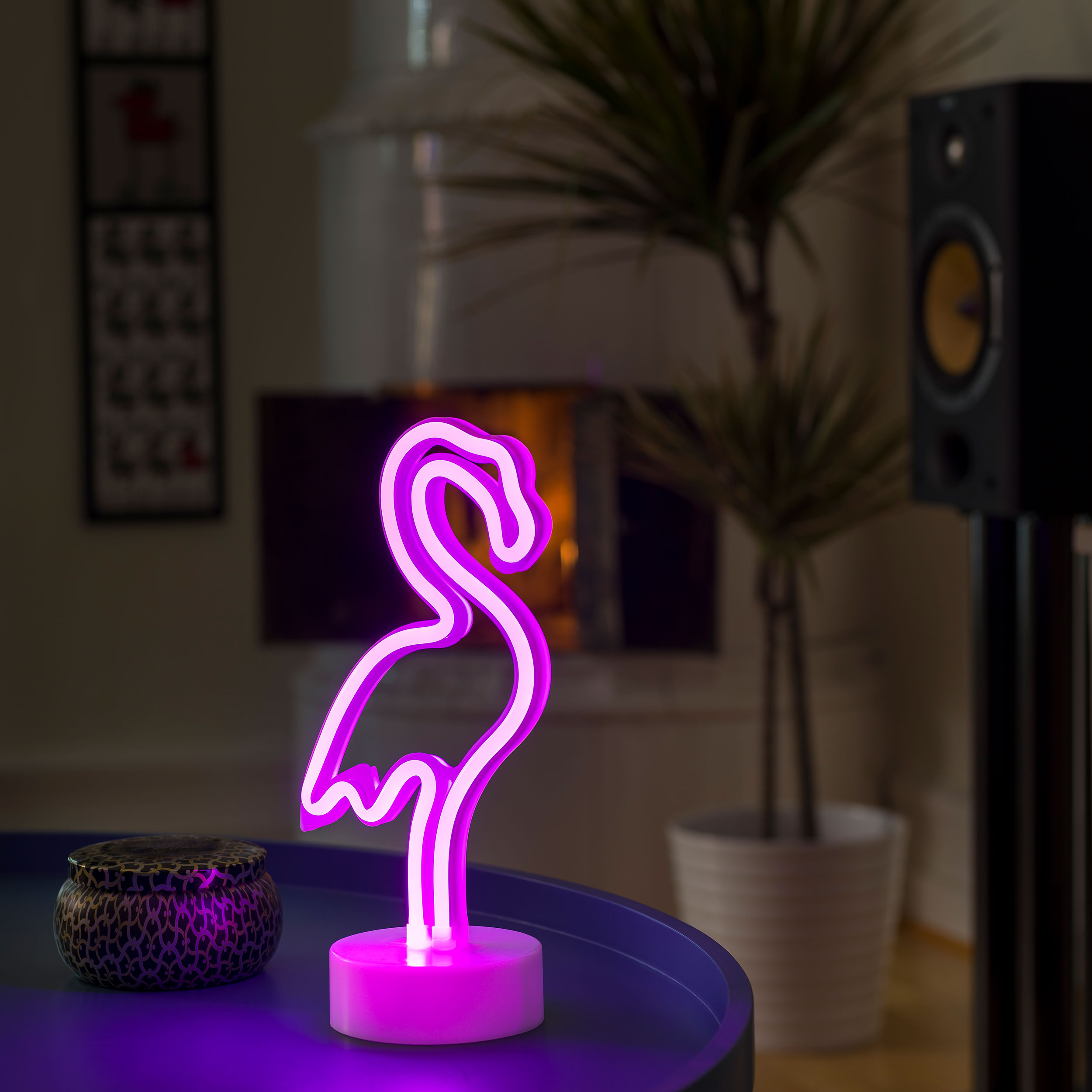 Dekorationsbelysning Gnosjö Konstsmide Flamingo