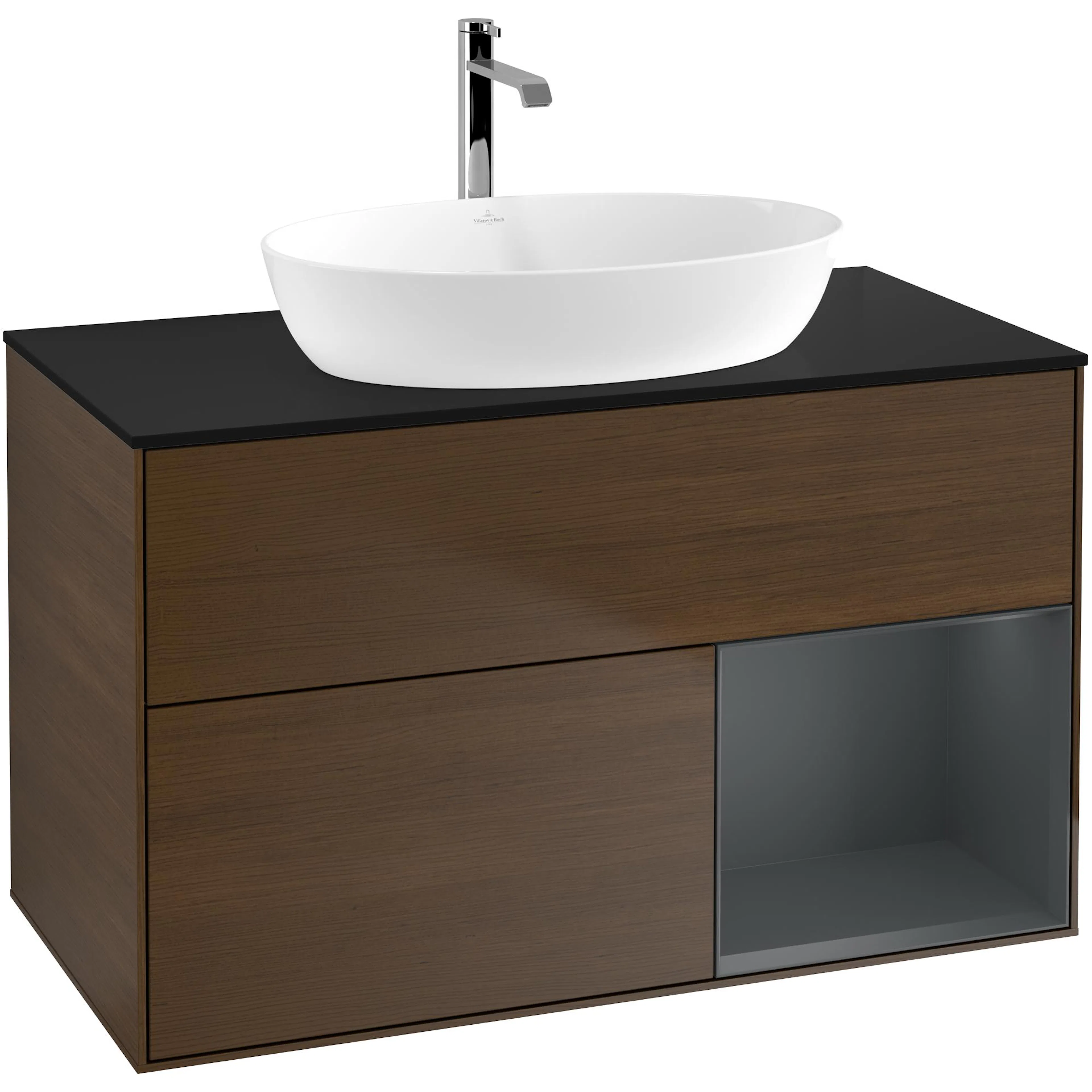 Tvättställsskåp Villeroy & Boch Finion med 2 Lådor Hylla och Bänkskiva för Fristående Tvättställ från Artis & Collaro