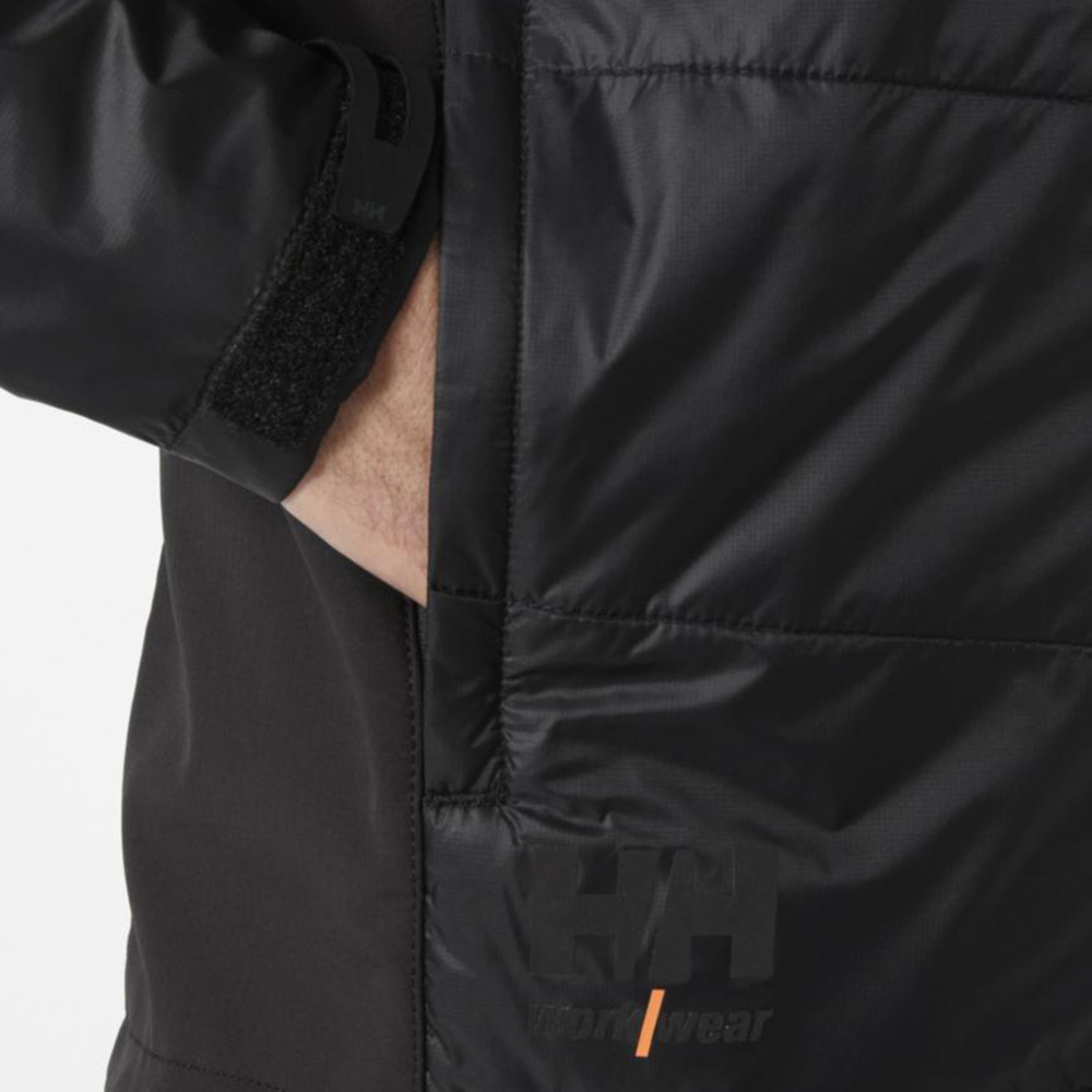 HYBRIDJACKA HH 73233-990 SVART STL 3XL Storlek: XXXL