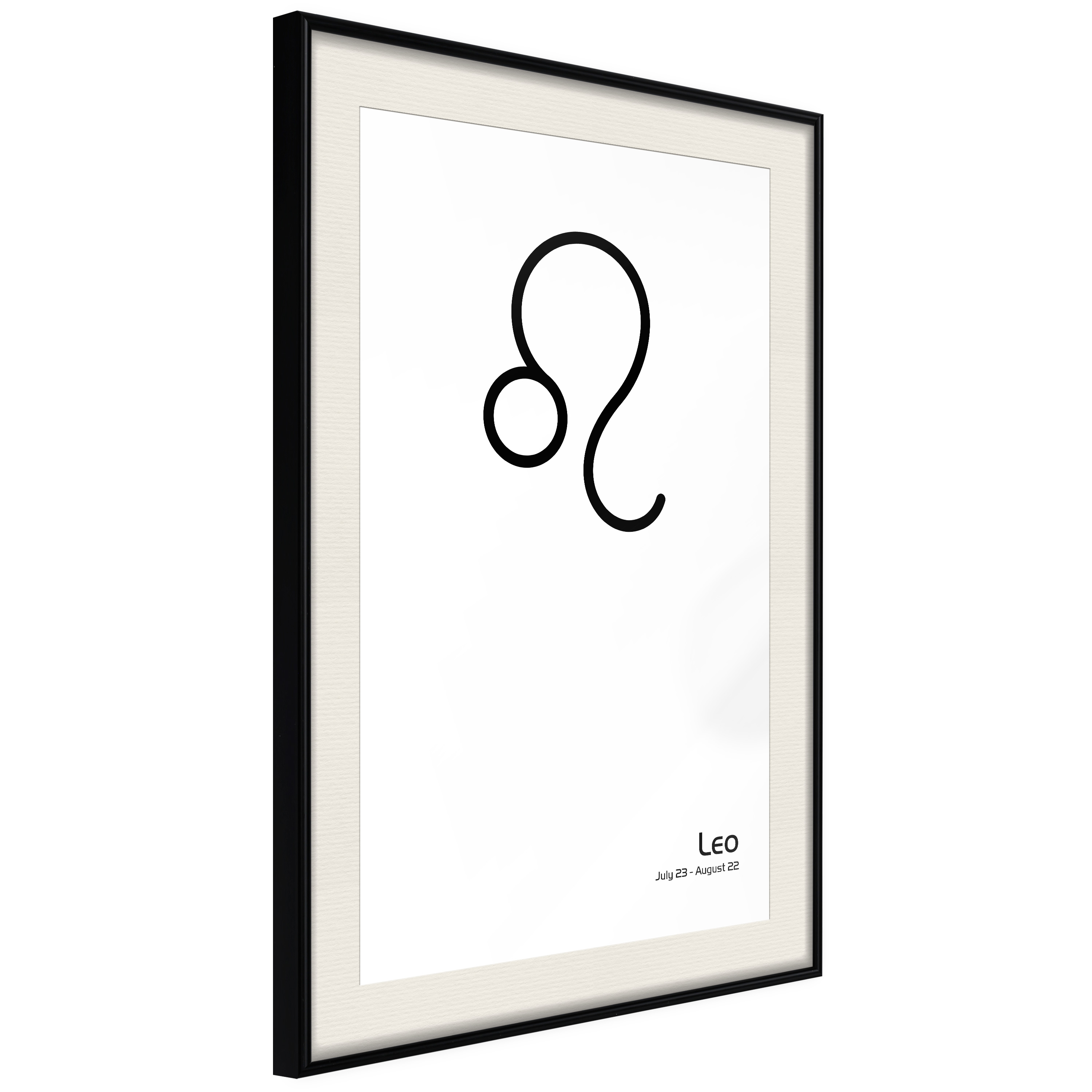 Poster Artgeist Affisch Leo