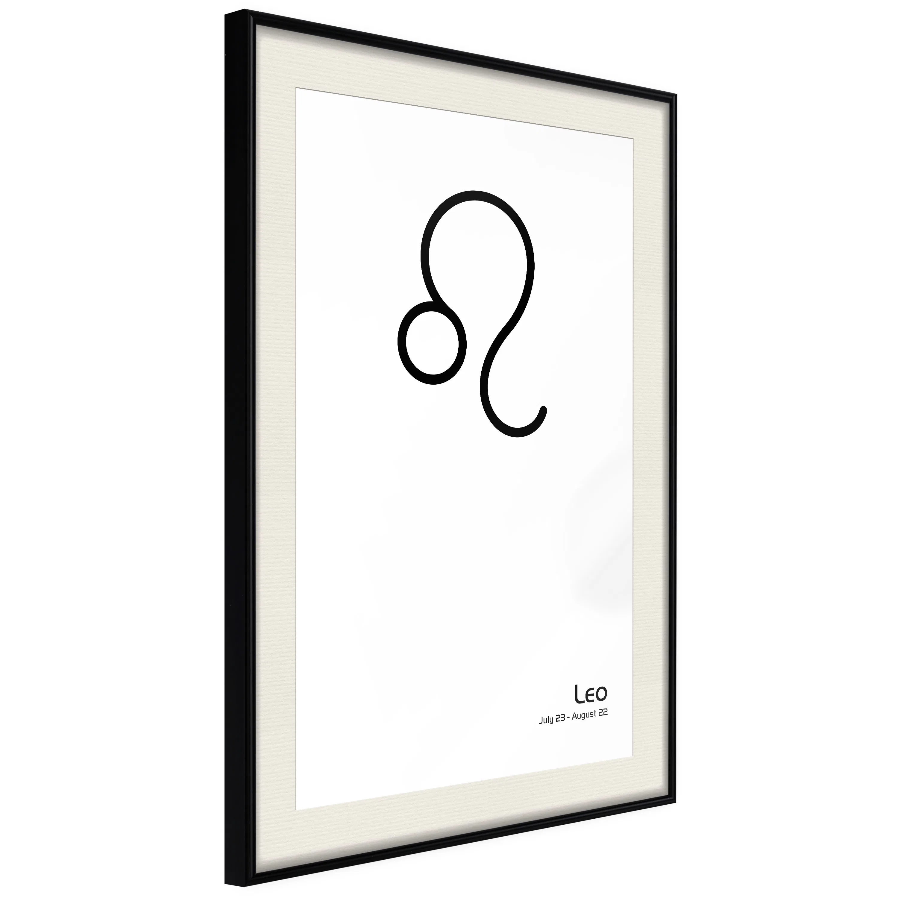 Poster Artgeist Affisch Leo