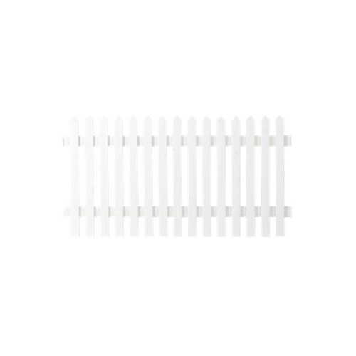 Staket PLUS Skagen Lyx 150x80 cm Vit