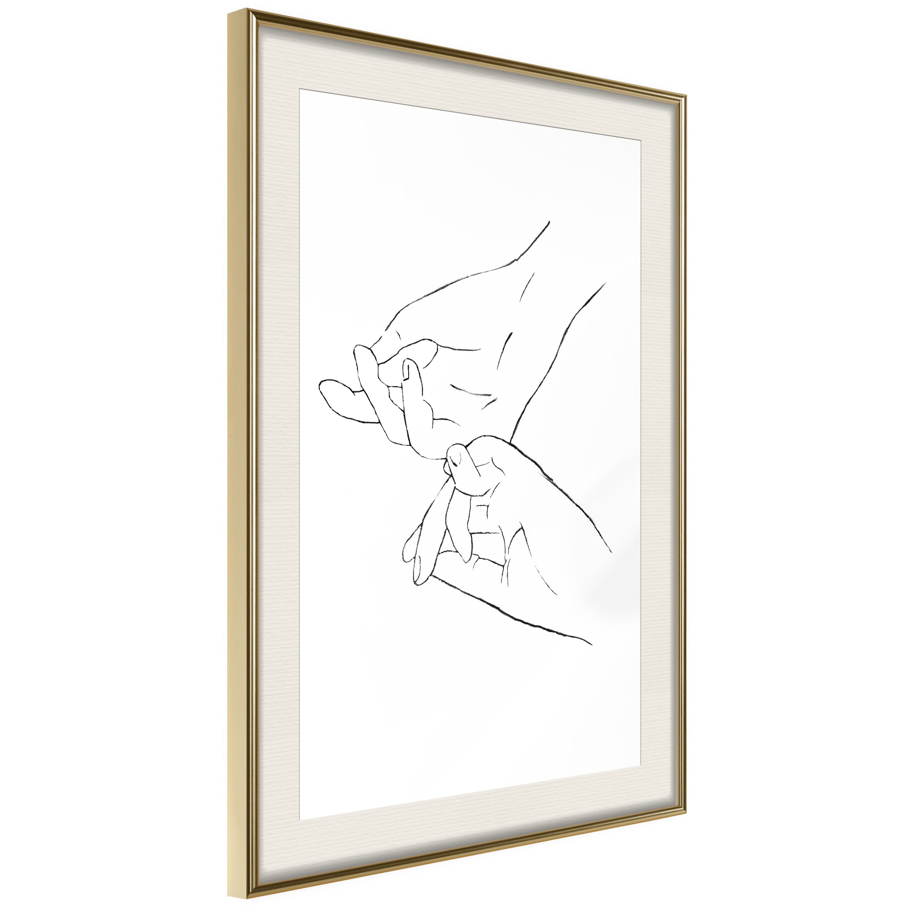 Poster Artgeist Affisch Dancing Hand