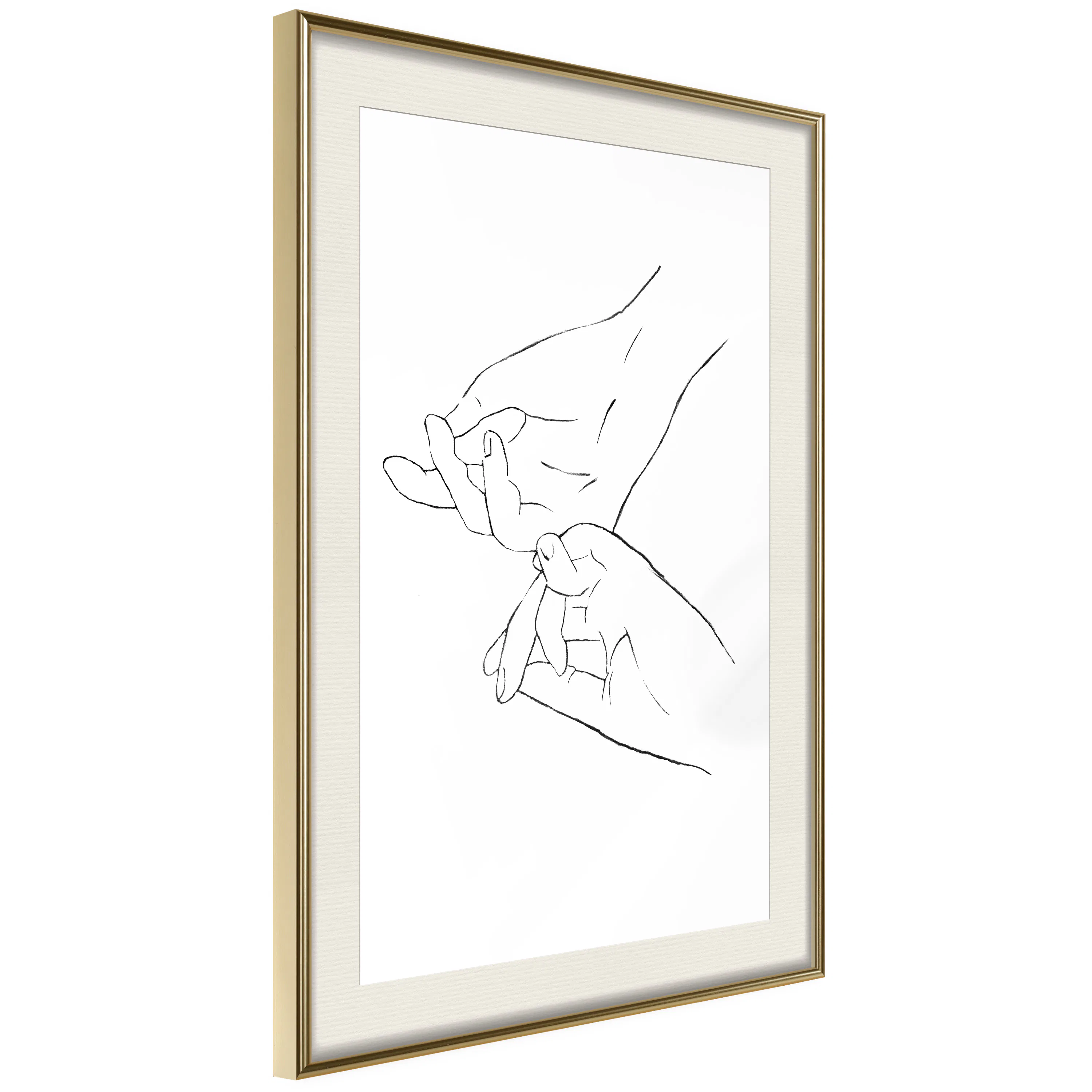 Poster Artgeist Affisch Dancing Hand