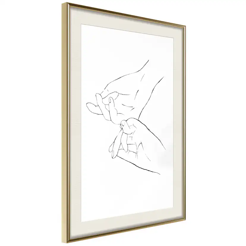 Poster Artgeist Affisch Dancing Hand