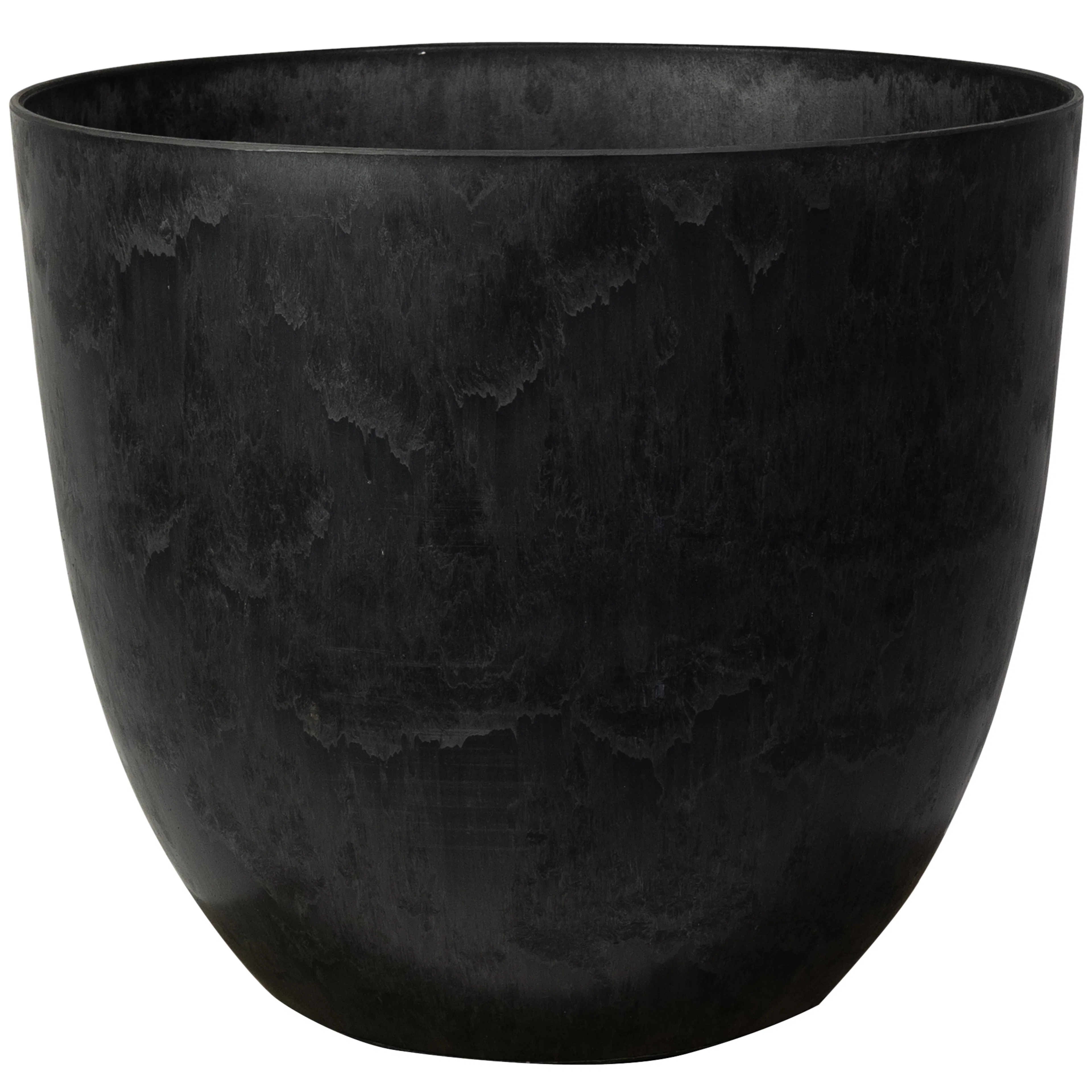 Kruka ArtStone Bola Svart 55 x 45 cm