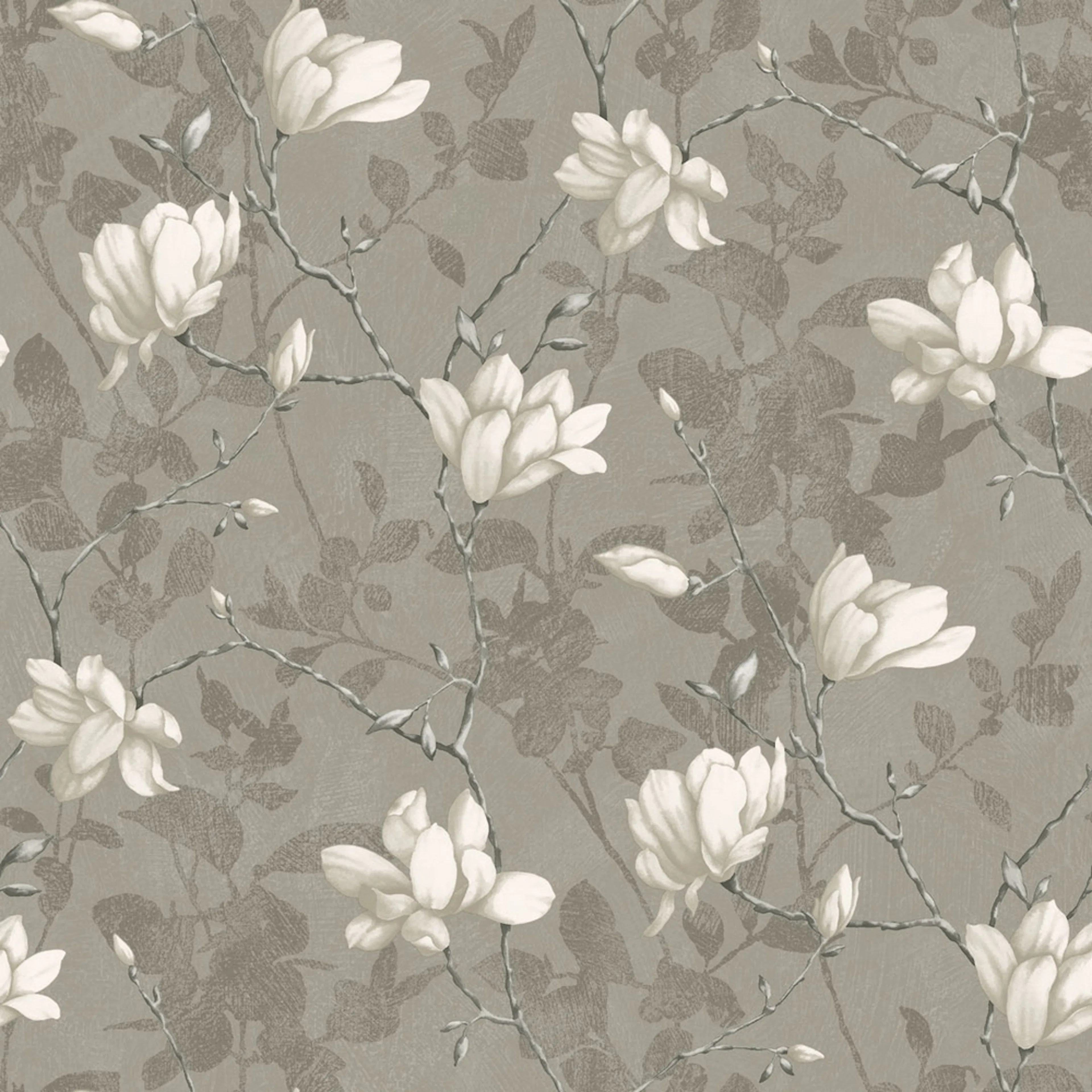 Tapet Boråstapeter InBloom Lilly Tree 7227 EasyUp, Mönstrad Nickel