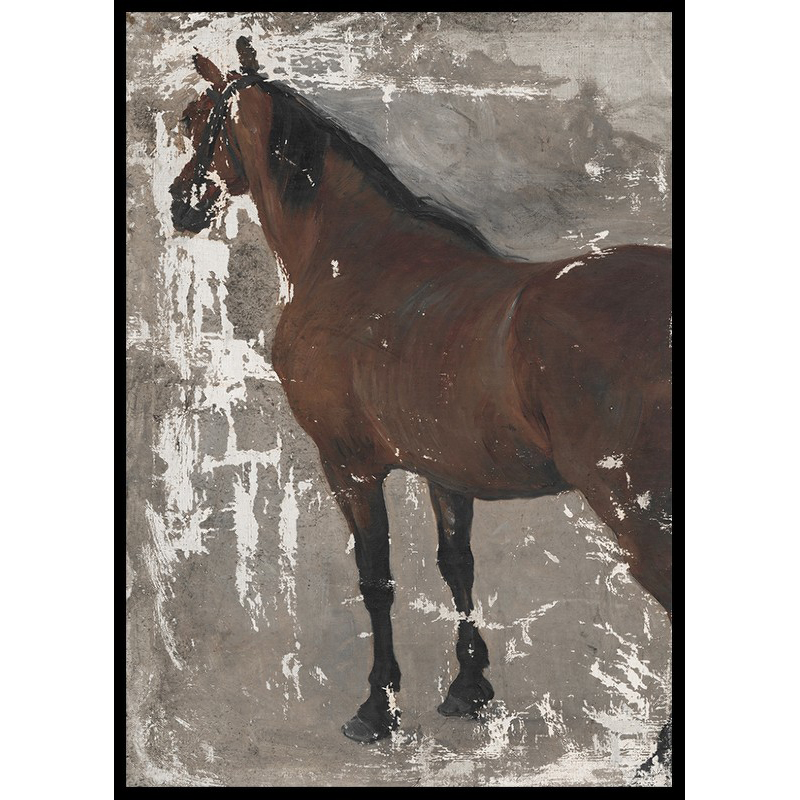 Poster Gallerix Štúdia koňa By Jozef Hanula