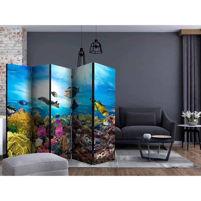 Rumsavdelare Skärmvägg Arkiio Coral Reef II 225x172 cm