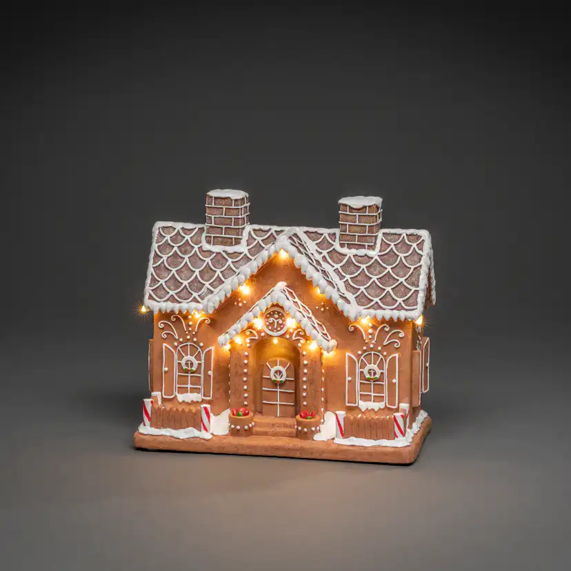 Julby Julfigur Gnosjö Konstsmide Pepparkakshus
