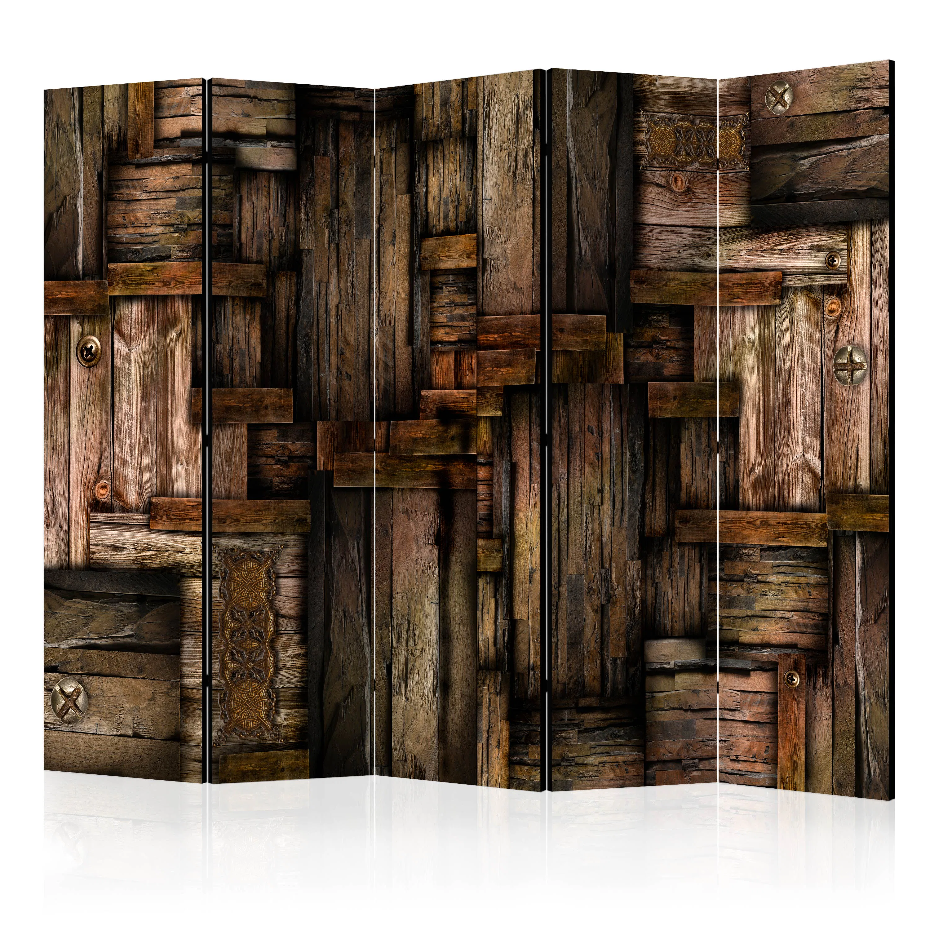Rumsavdelare Skärmvägg Arkiio Wooden Puzzle II 225x172 cm