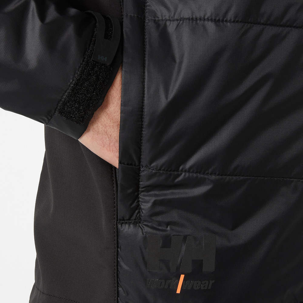 HYBRIDJACKA HH 73233-990 SVART STL 3XL Storlek: XXXL