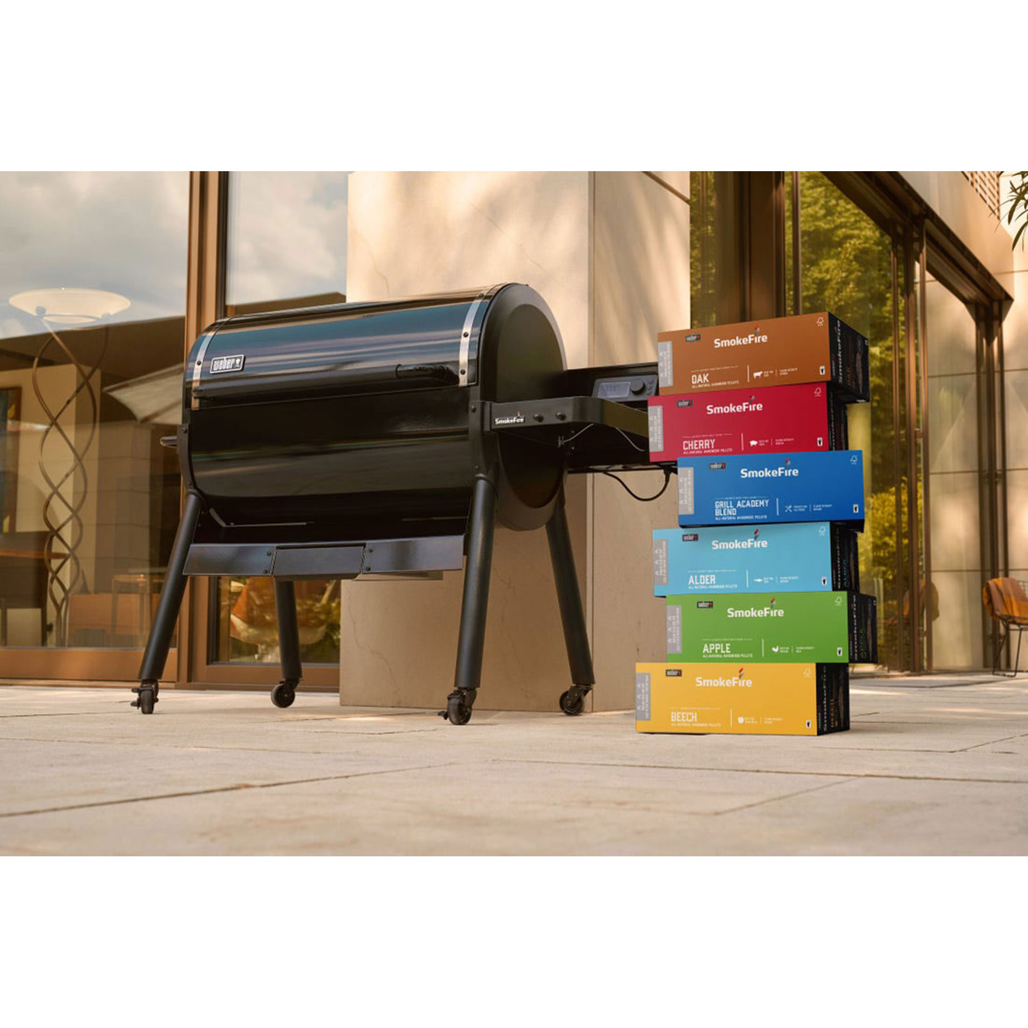 Träpellets Weber Bok 8kg