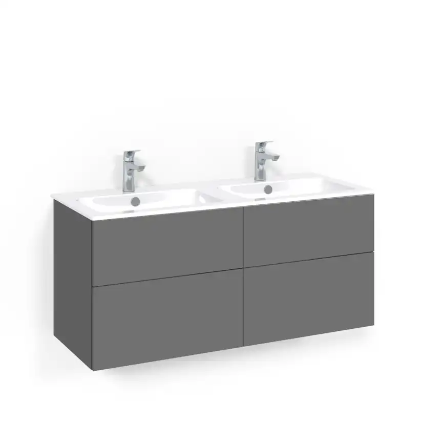 Crown Kom 120x45D Ant Pl L14 Bredd 1200 mm, Antracitgrå