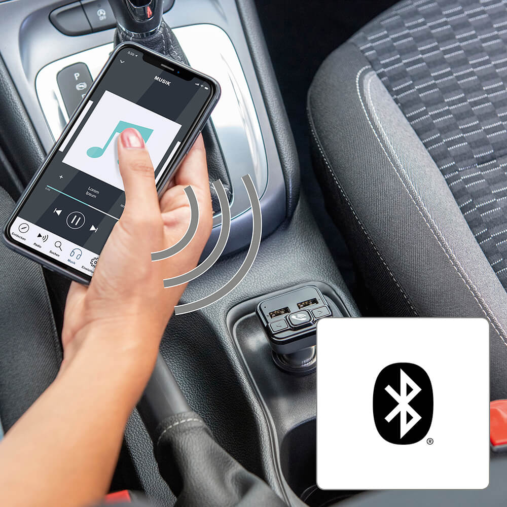 FM-sändare Hama Bluetooth Hands-Free