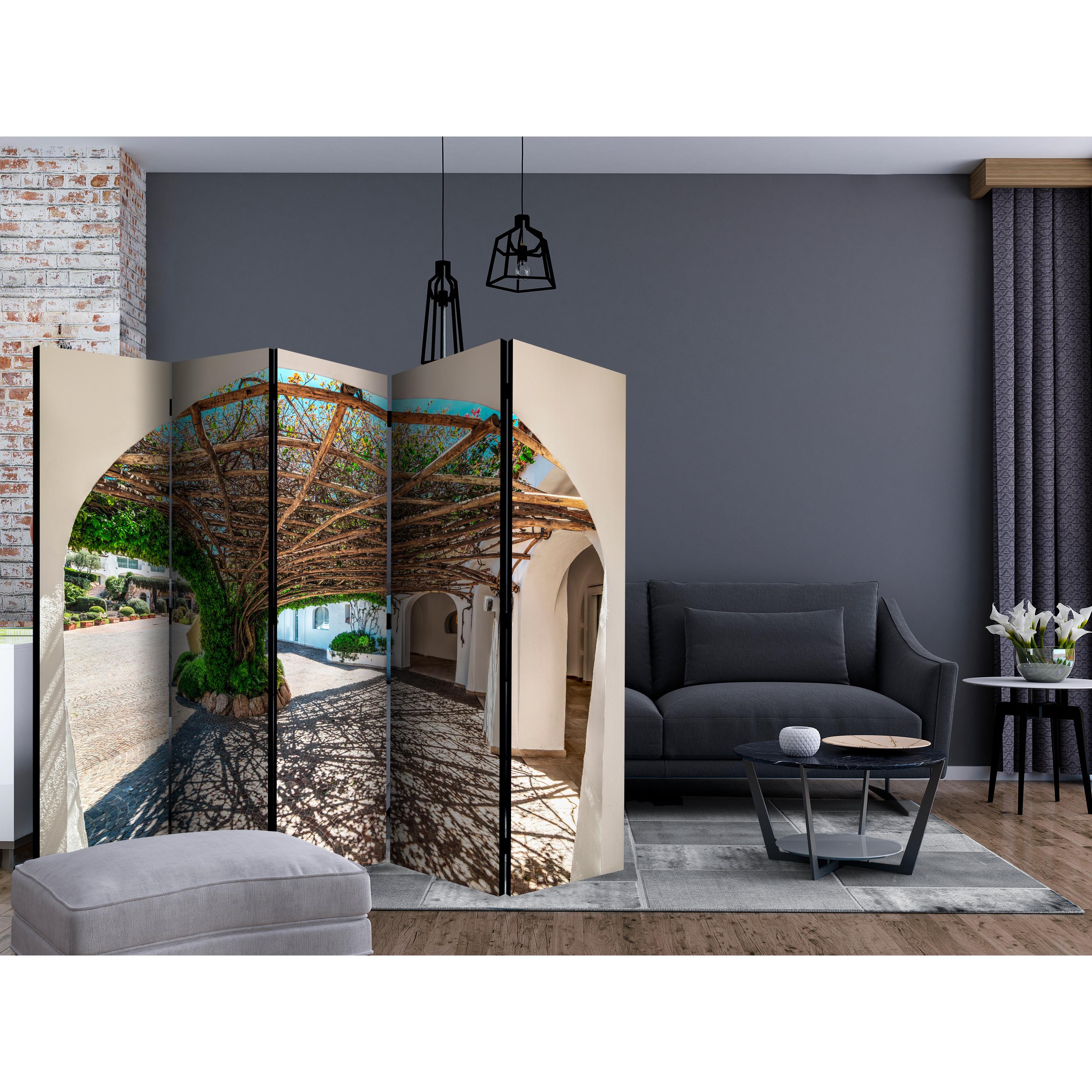 Rumsavdelare Skärmvägg Arkiio The Arbour of Trees Poltu Quatu Italy II 225x172 cm