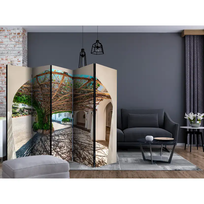 Rumsavdelare Skärmvägg Arkiio The Arbour of Trees Poltu Quatu Italy II 225x172 cm