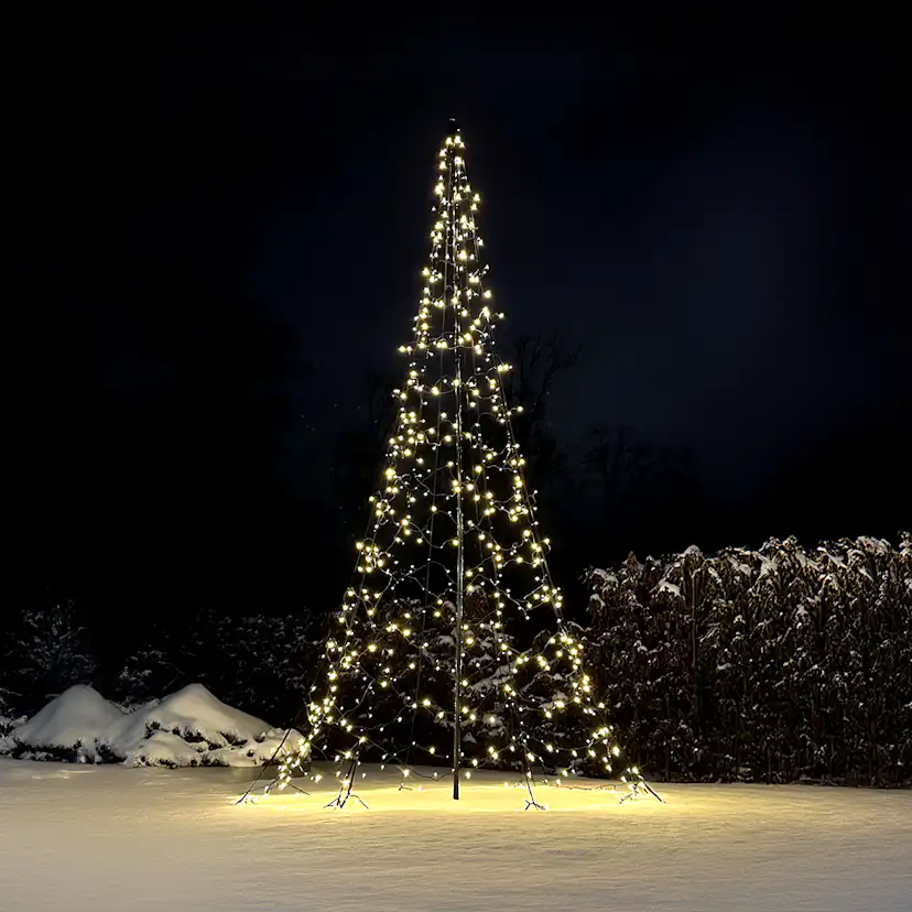 Ljusgran Glimma 2 m 300 LED DUOLED med app inkl stång 2m, 300 ljuskällor, DUOLED