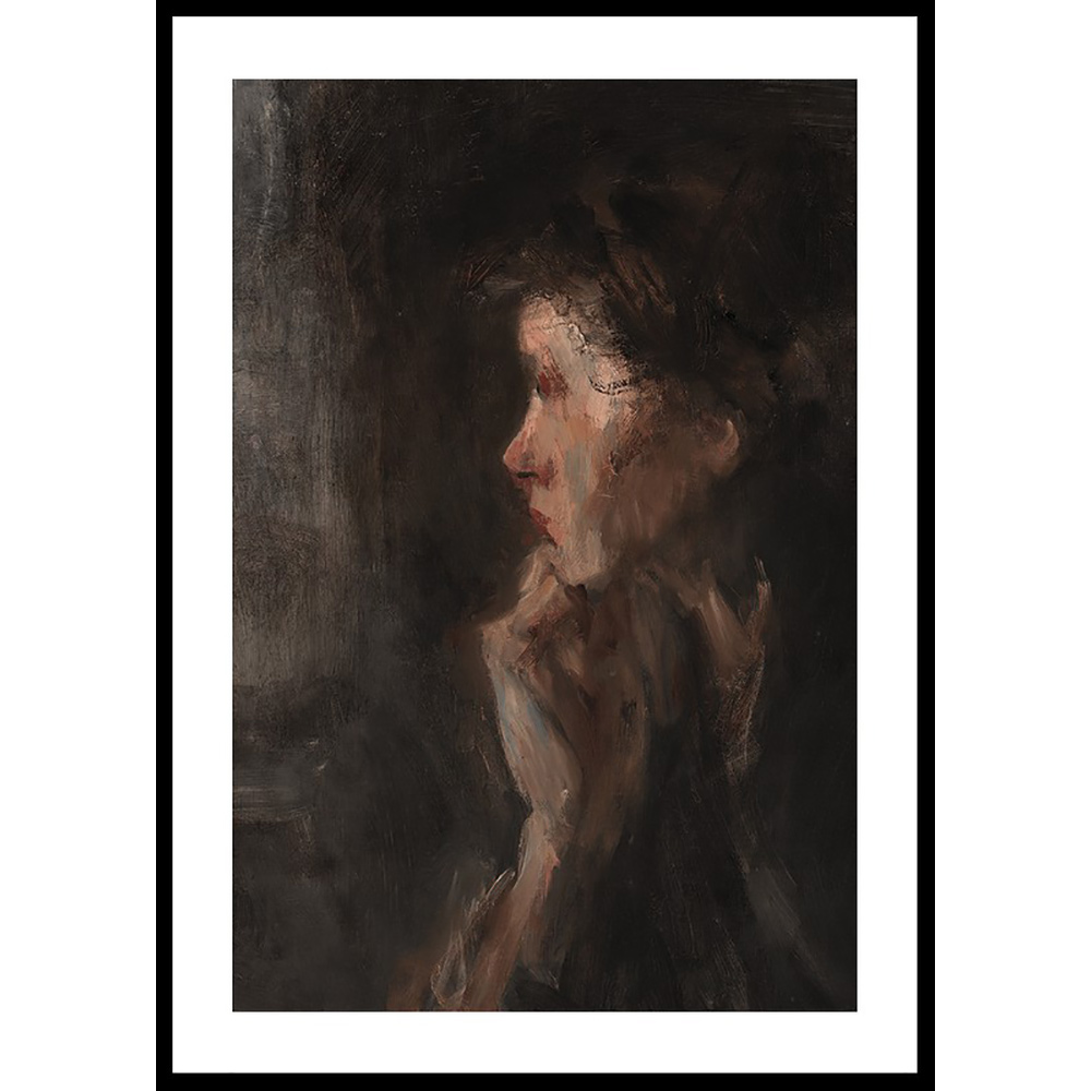 Poster Gallerix Overpeinzing By Jozef Israëls