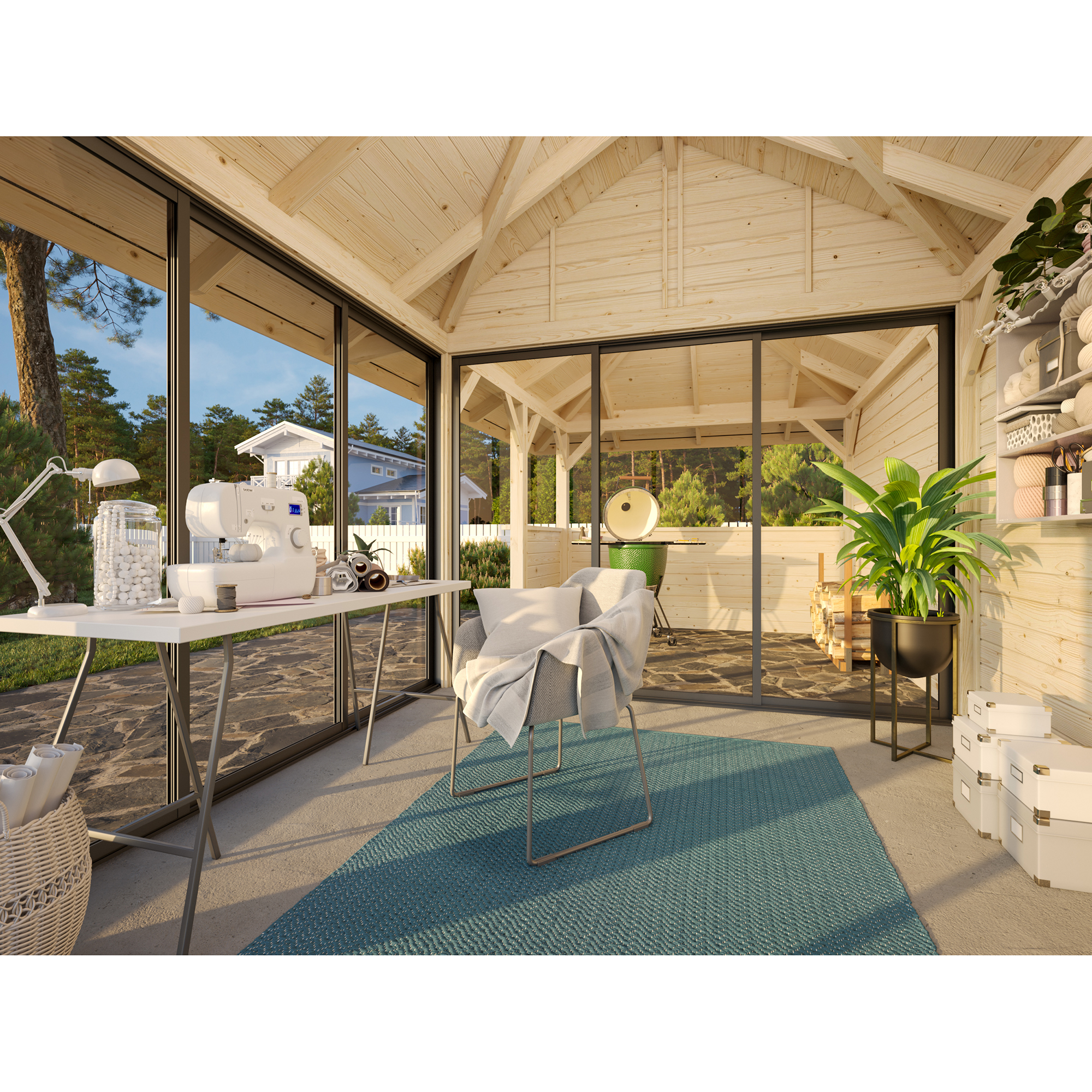 Uterum Palmako Bianca 16,6 m2 Set 508 Slide Plus