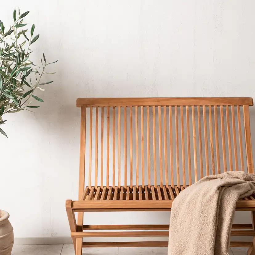 Bänksoffa Venture Home Ghana Fällbar Teak Soffa