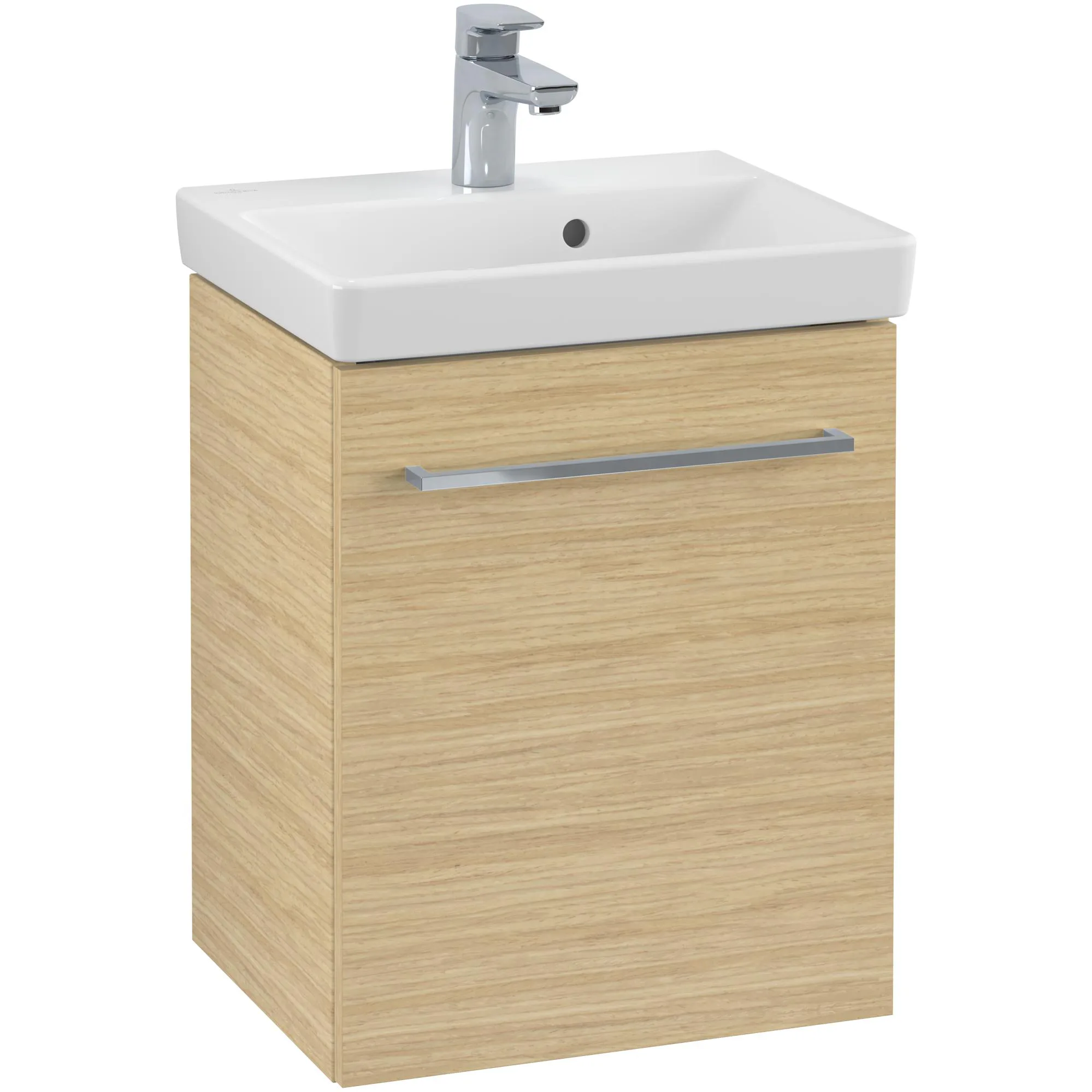 Tvättställsskåp Villeroy & Boch Avento A88700VJ Nordisk Ek, B: 430 mm Gångjärn: Vänster