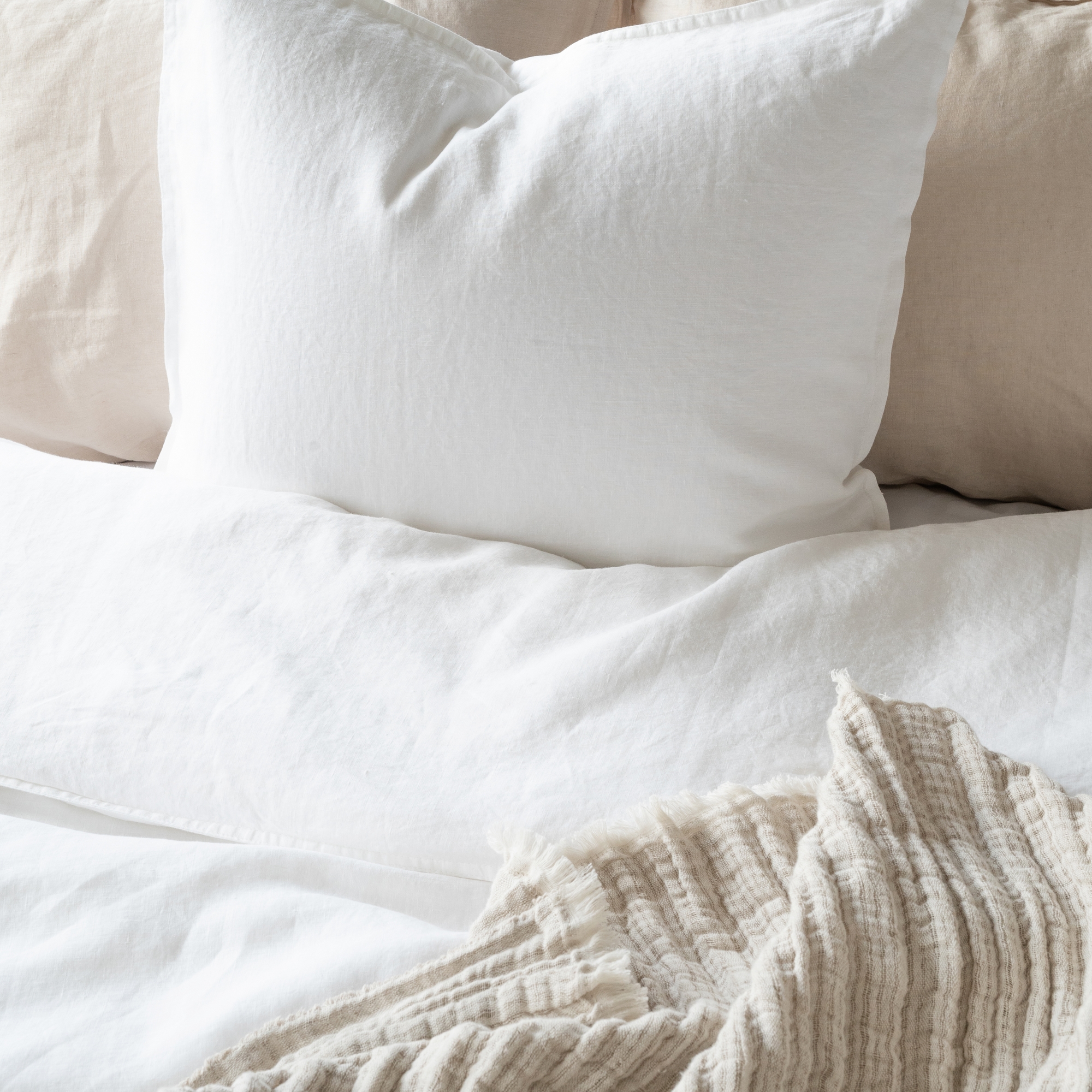 Påslakanset Borganäs of Sweden Linne Dubbelsäng