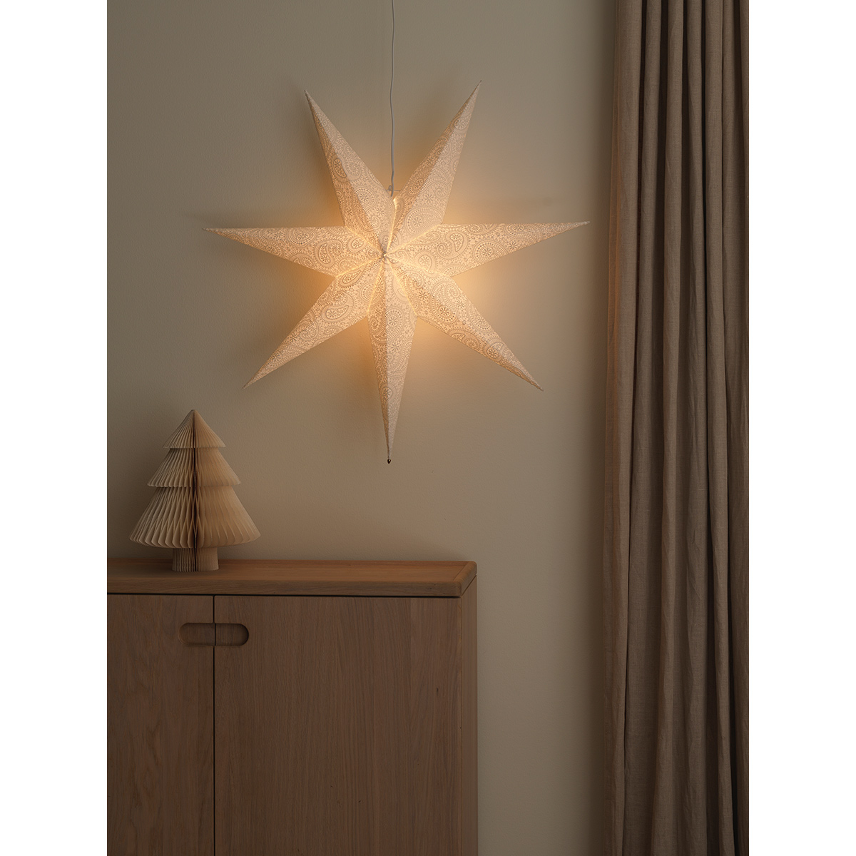 Adventsstjärna Gnosjö Konstsmide Brodyr 80 cm