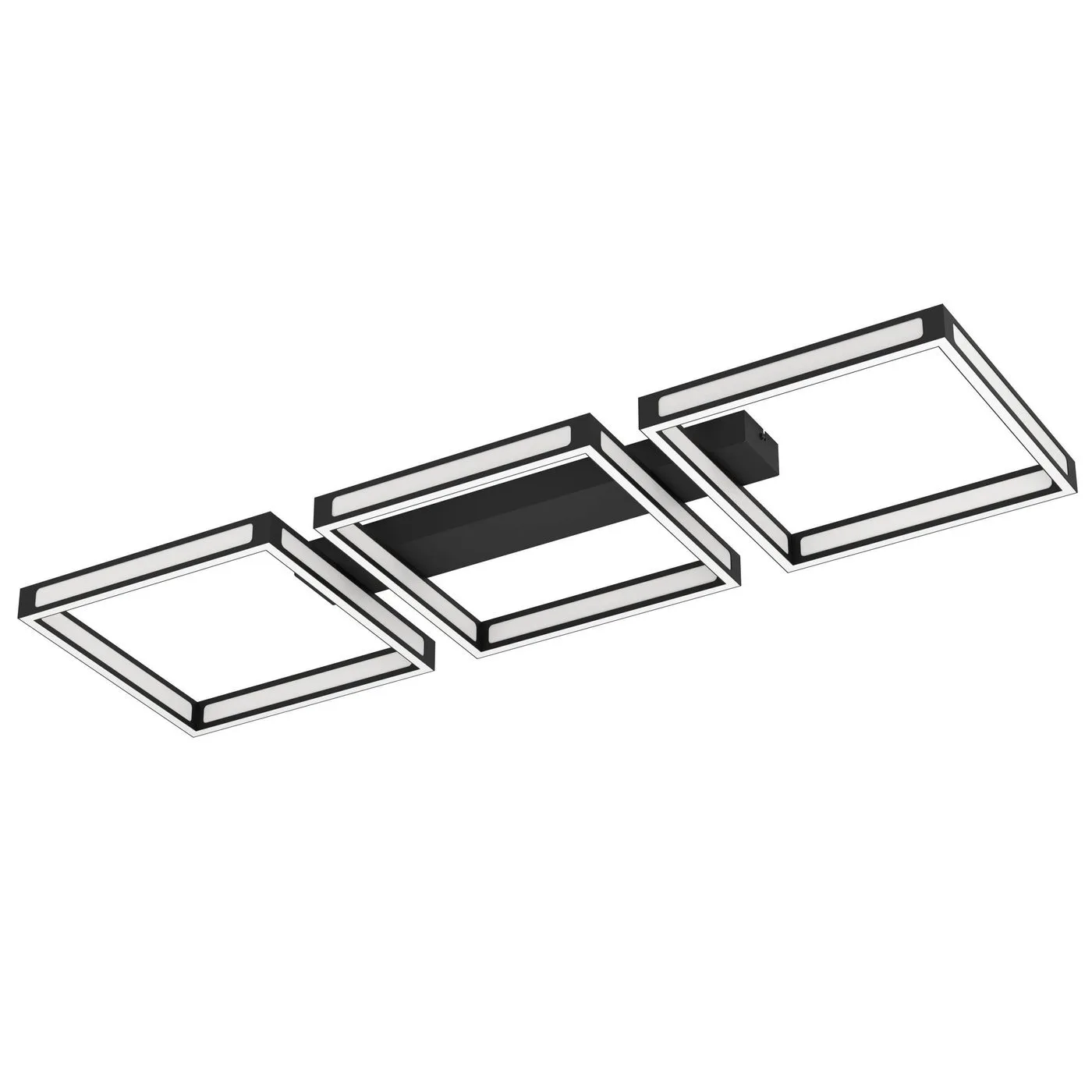LED-DL 1000X315 SCHWARZ/WS 'ALTAFLOR' Svart Vit