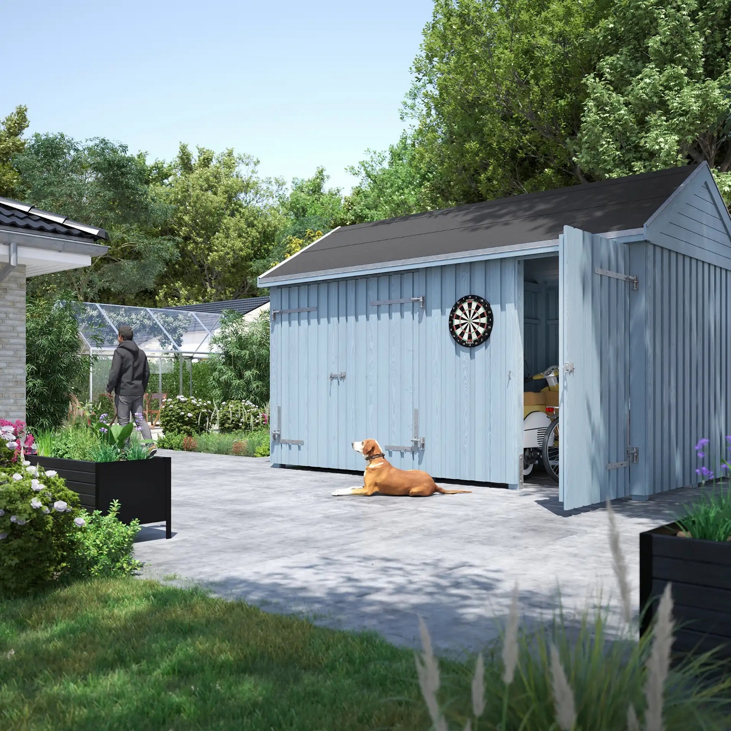 Trädgårdshus PLUS Multi 10 m2 169583