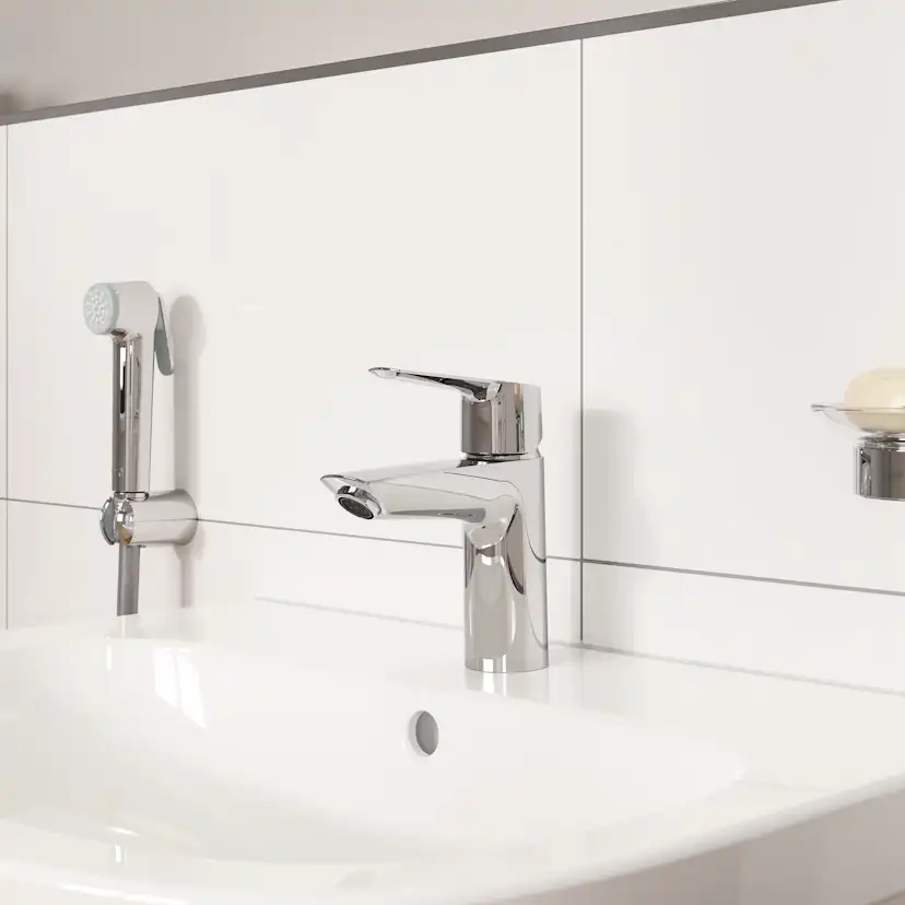 Start Tv.blandare S Hygienica 5,0l DZR Mattsvart