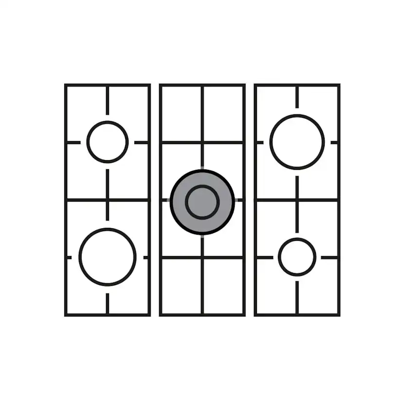 Spis Lofra Dolce Vita 70 cm 2 Ugnar Gas