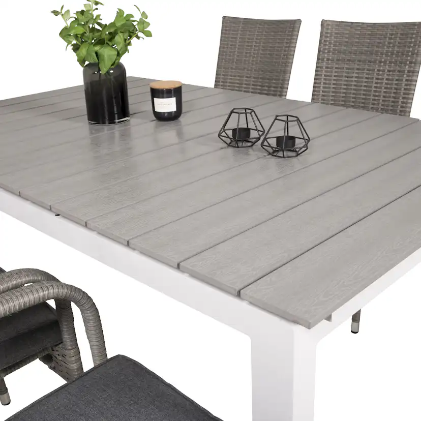 Matgrupp Venture Home Lova 160/240 med 6 Asta Stolar