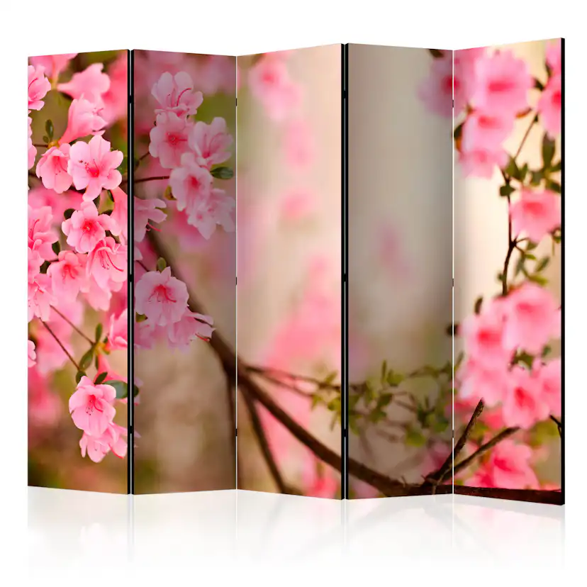 Rumsavdelare Skärmvägg Arkiio Pink Azalea II 225x172 cm