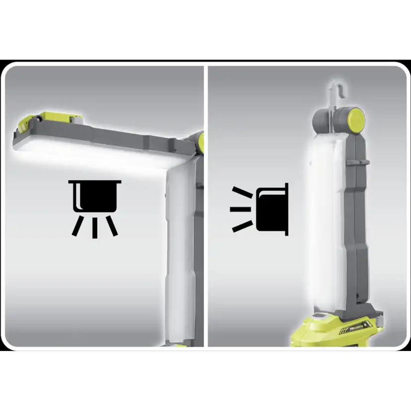 Arbetslampa RYOBI ONE+ R18ALF-0 850 lumen 18V 0,8 kg (utan batteri & laddare)