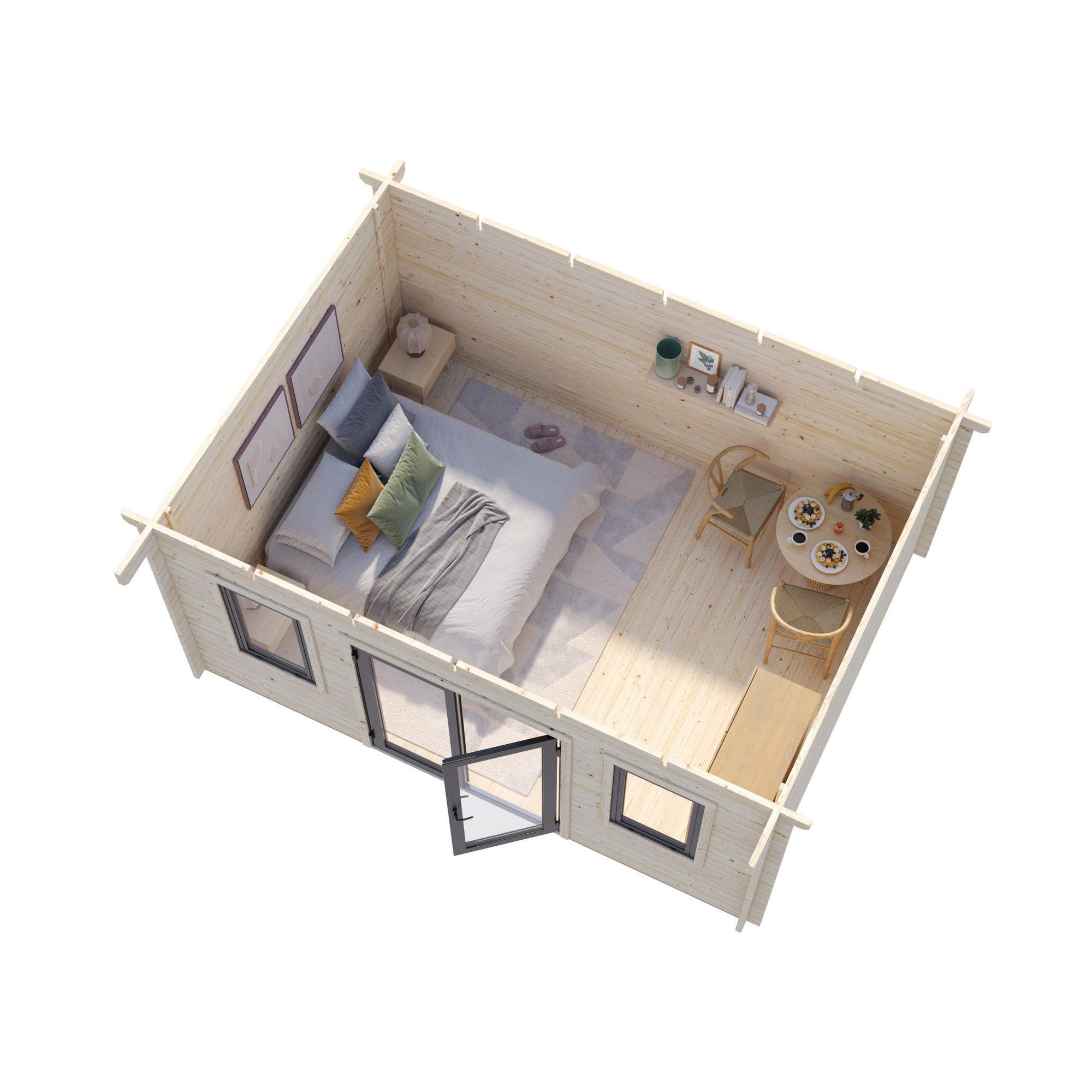 Stuga Palmako Lisandra 14,9 m² (inv. 14,2 m² )