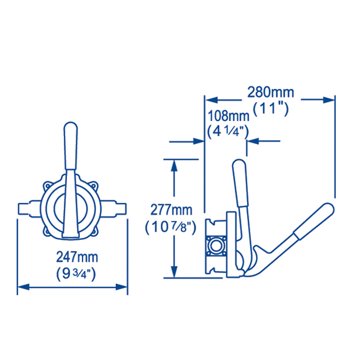 Manuell Länspump Whale Gusher Urchin